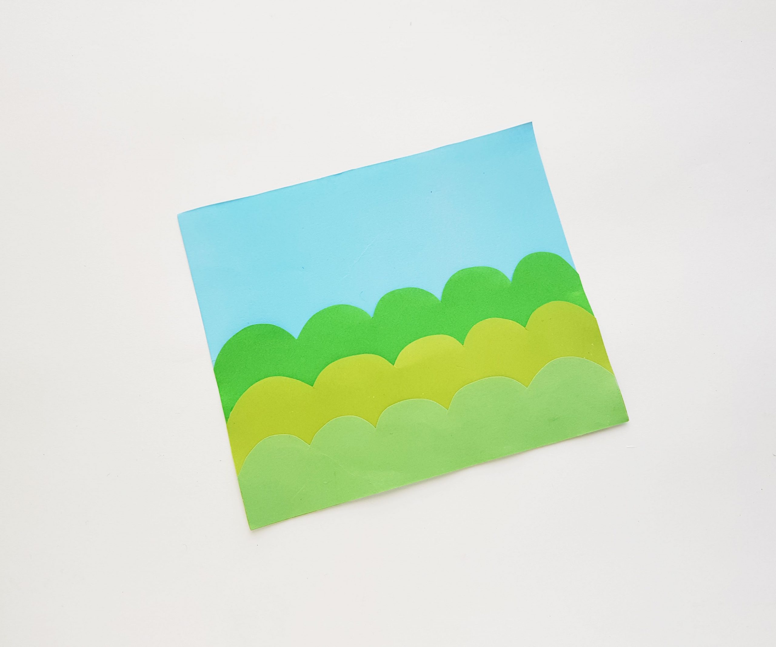 easter scene craft procedure