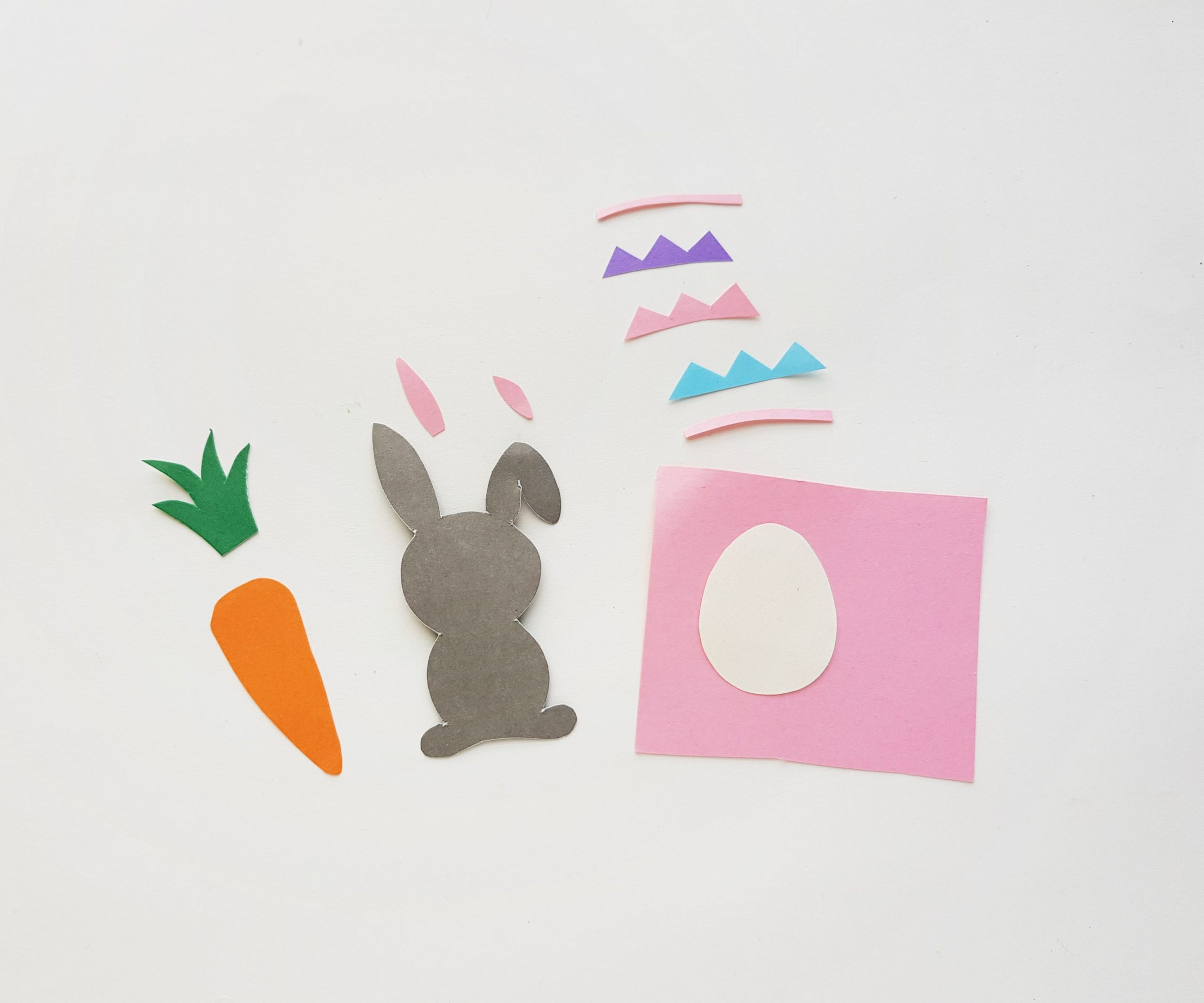 easter scene paper supplies