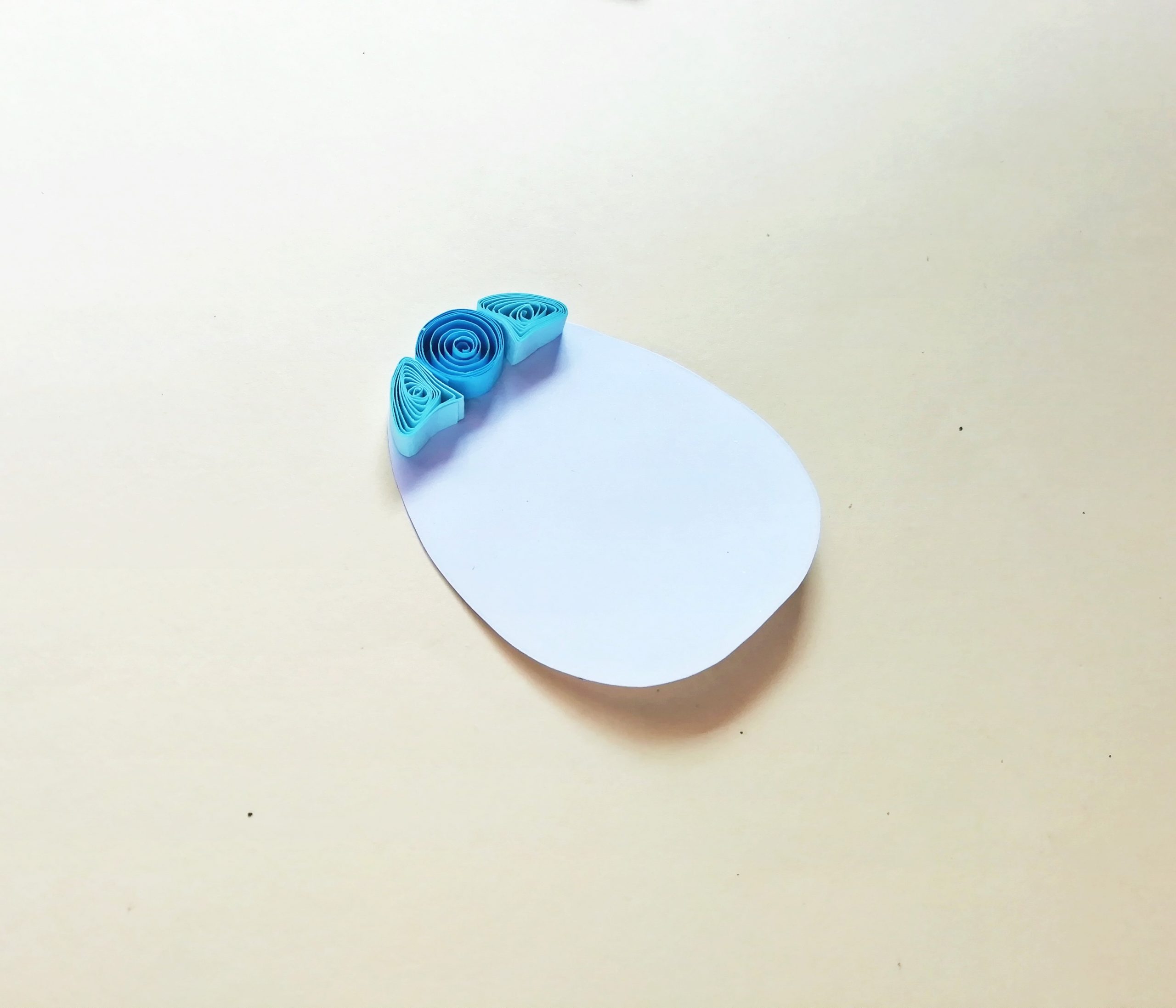 quilled easter egg step by step