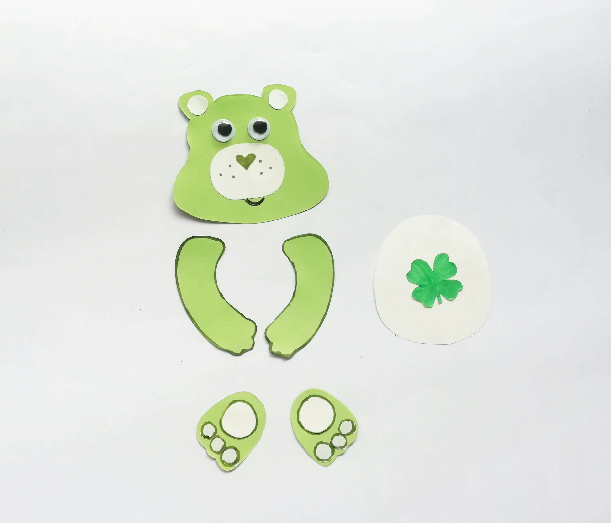 green care bear craft