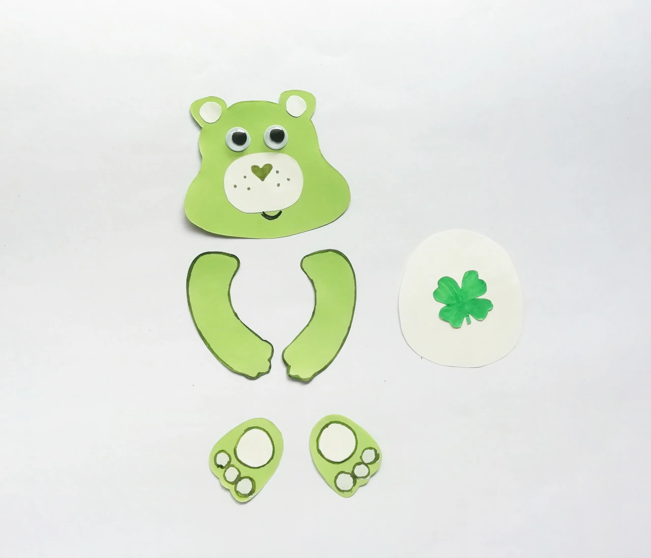 green care bear craft