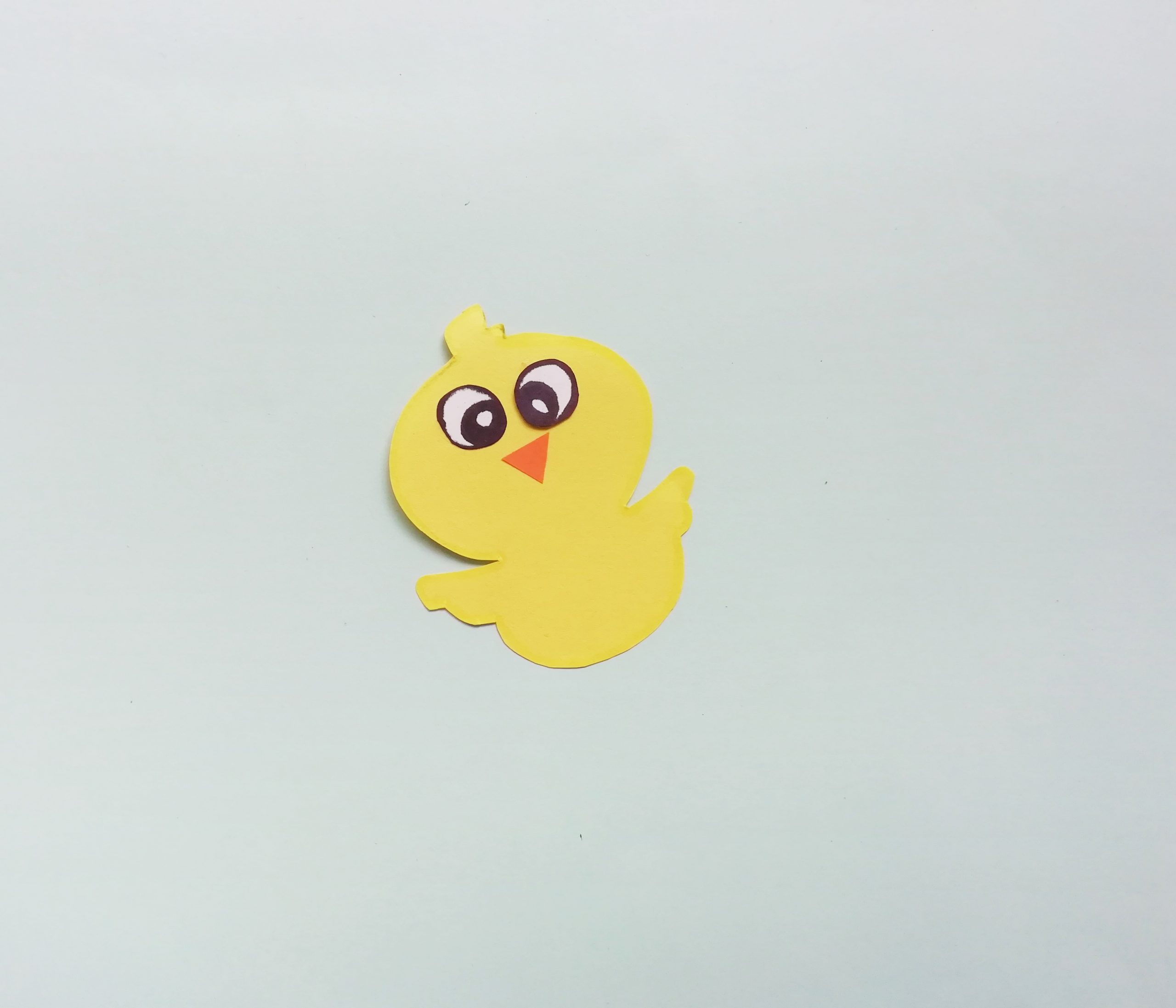 easter hatching chick