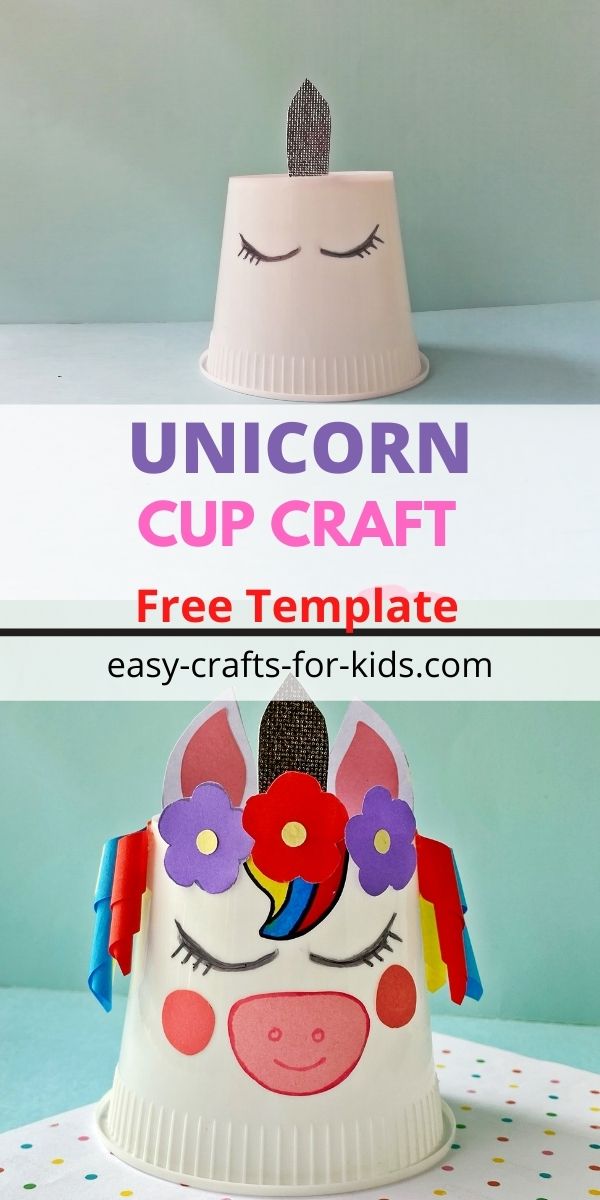 unicorn cup craft
