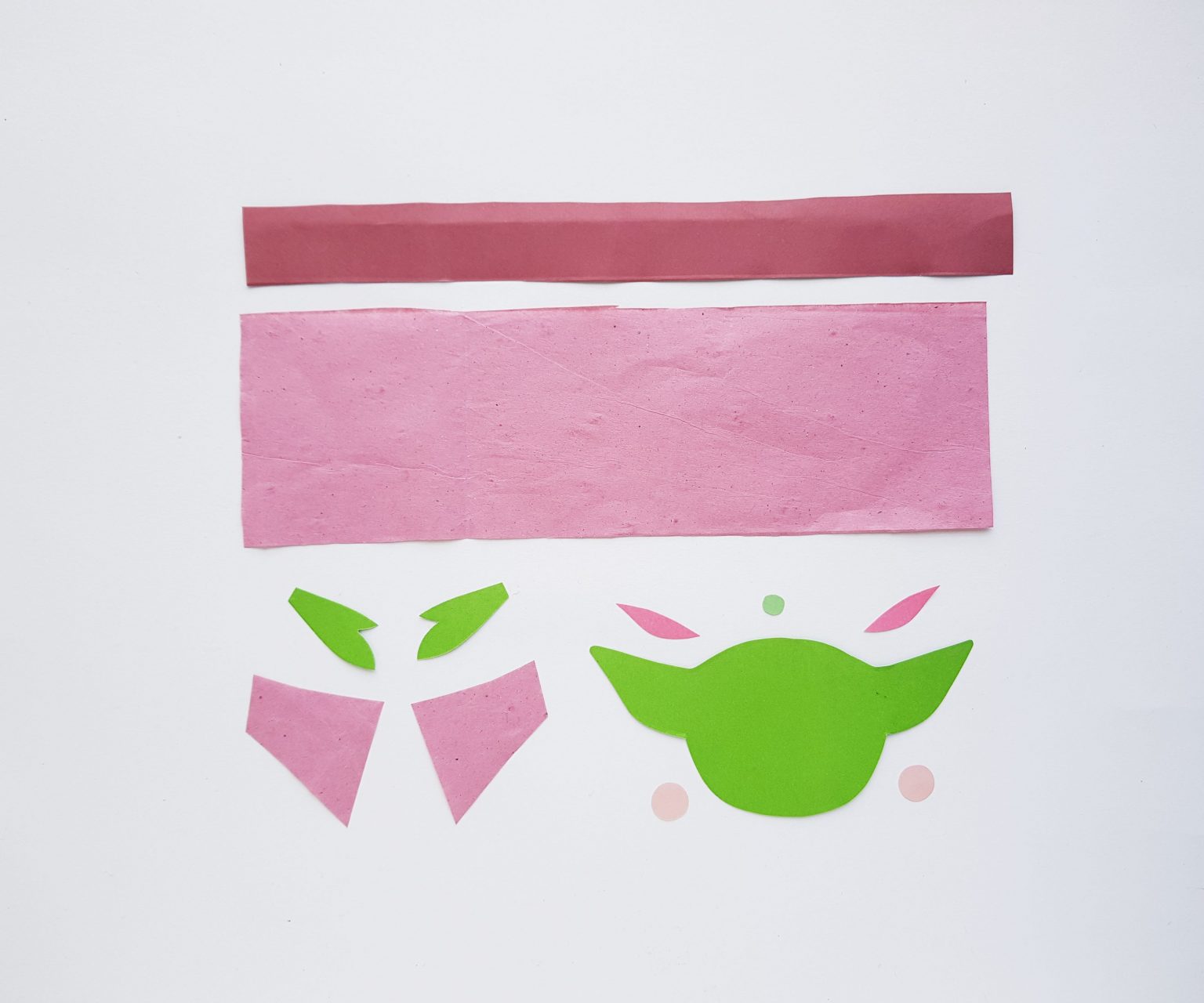 Baby Yoda Toilet Paper Roll Craft