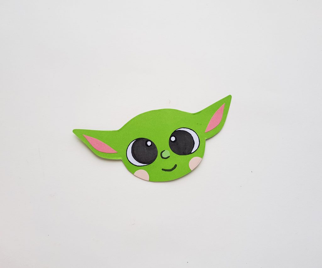 Baby Yoda Toilet Paper Roll Craft