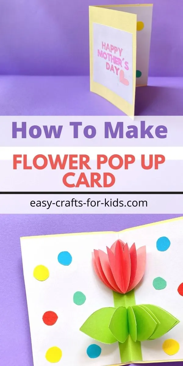 How to Make a Pop Up Flower Card