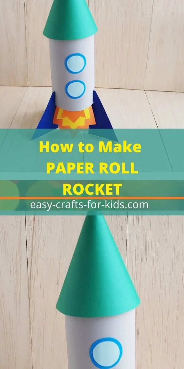 Rocket Craft with Toilet Paper Roll