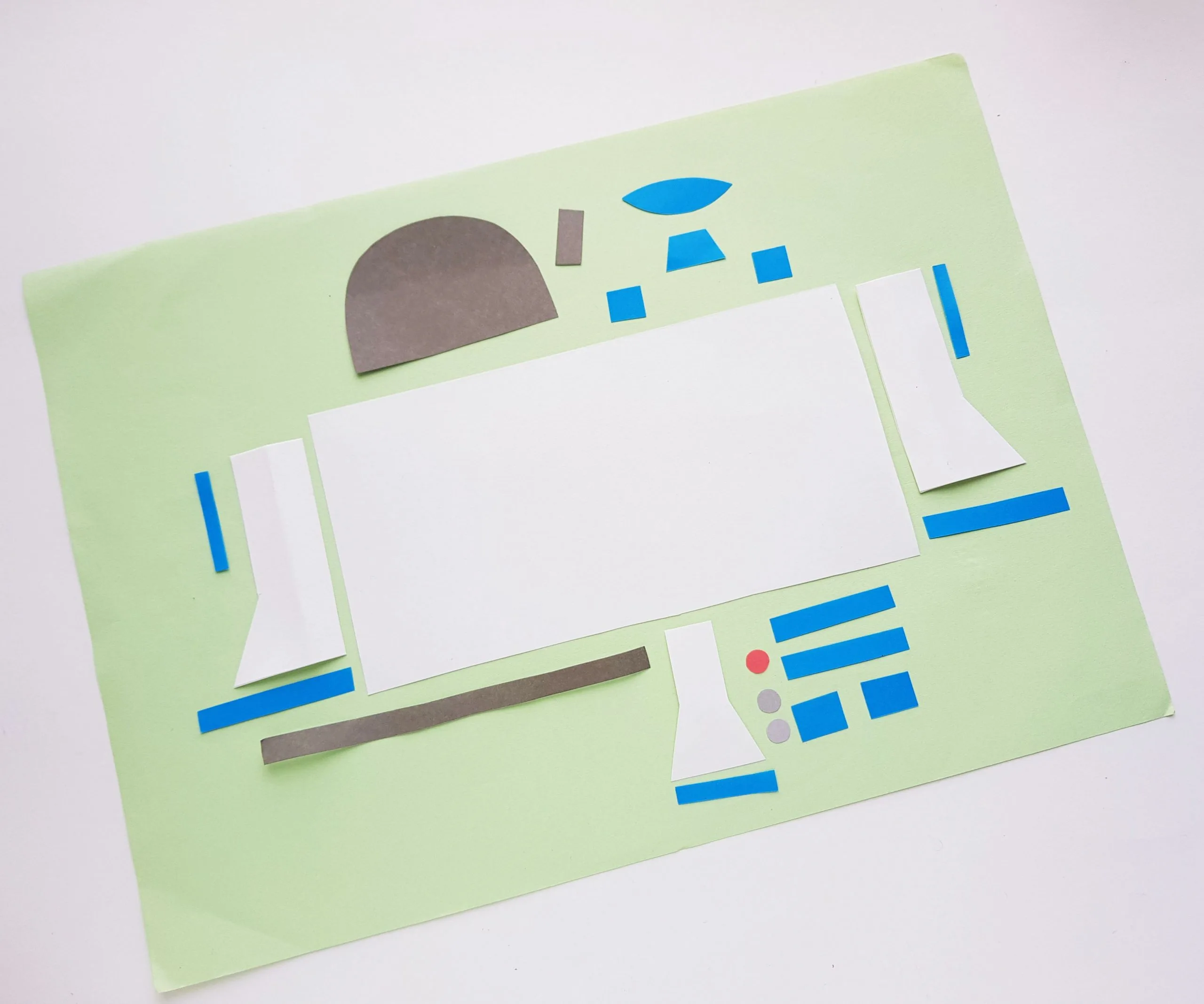 How to make R2D2 from toilet paper roll