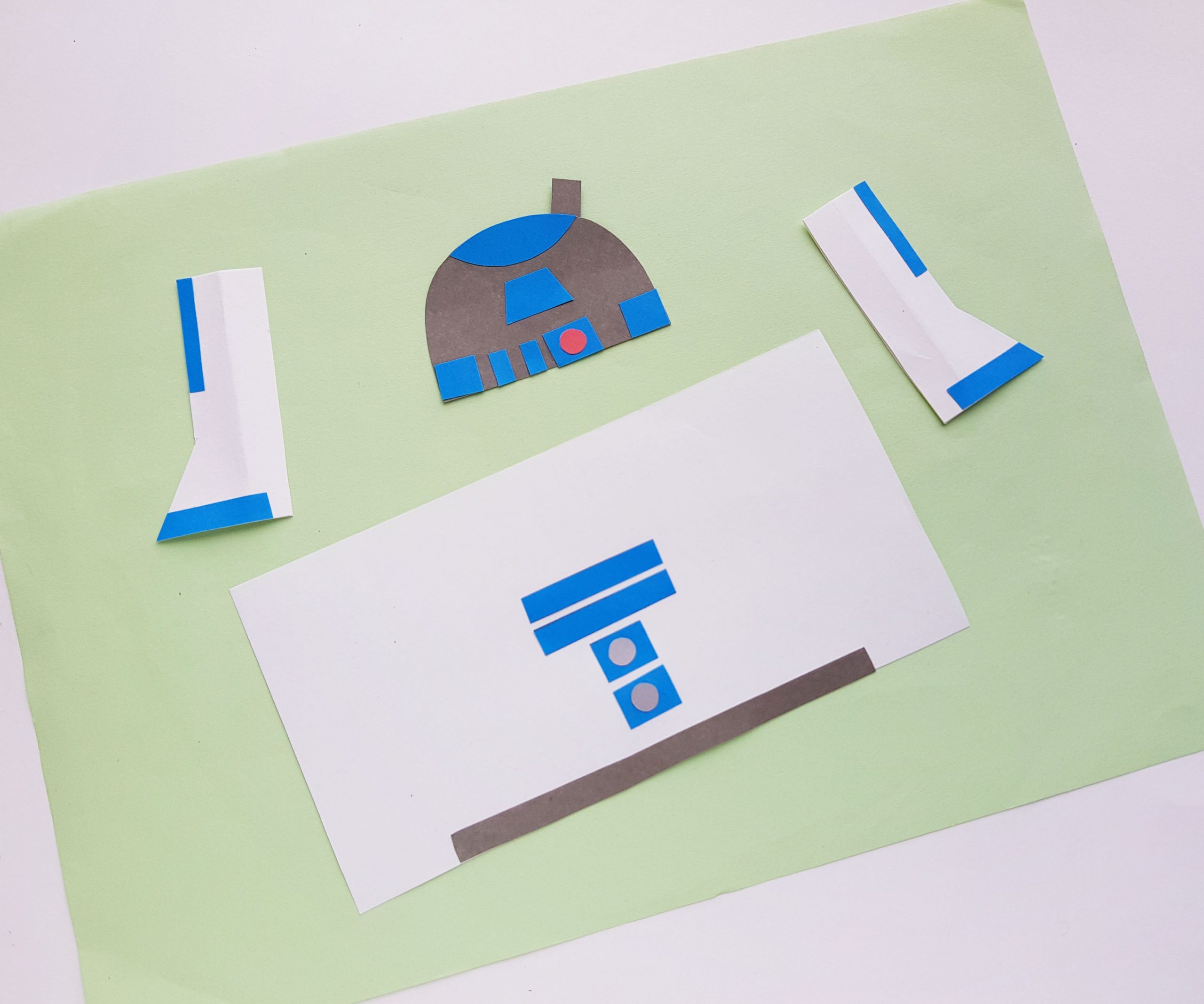 R2D2 Craft Process Step by Step