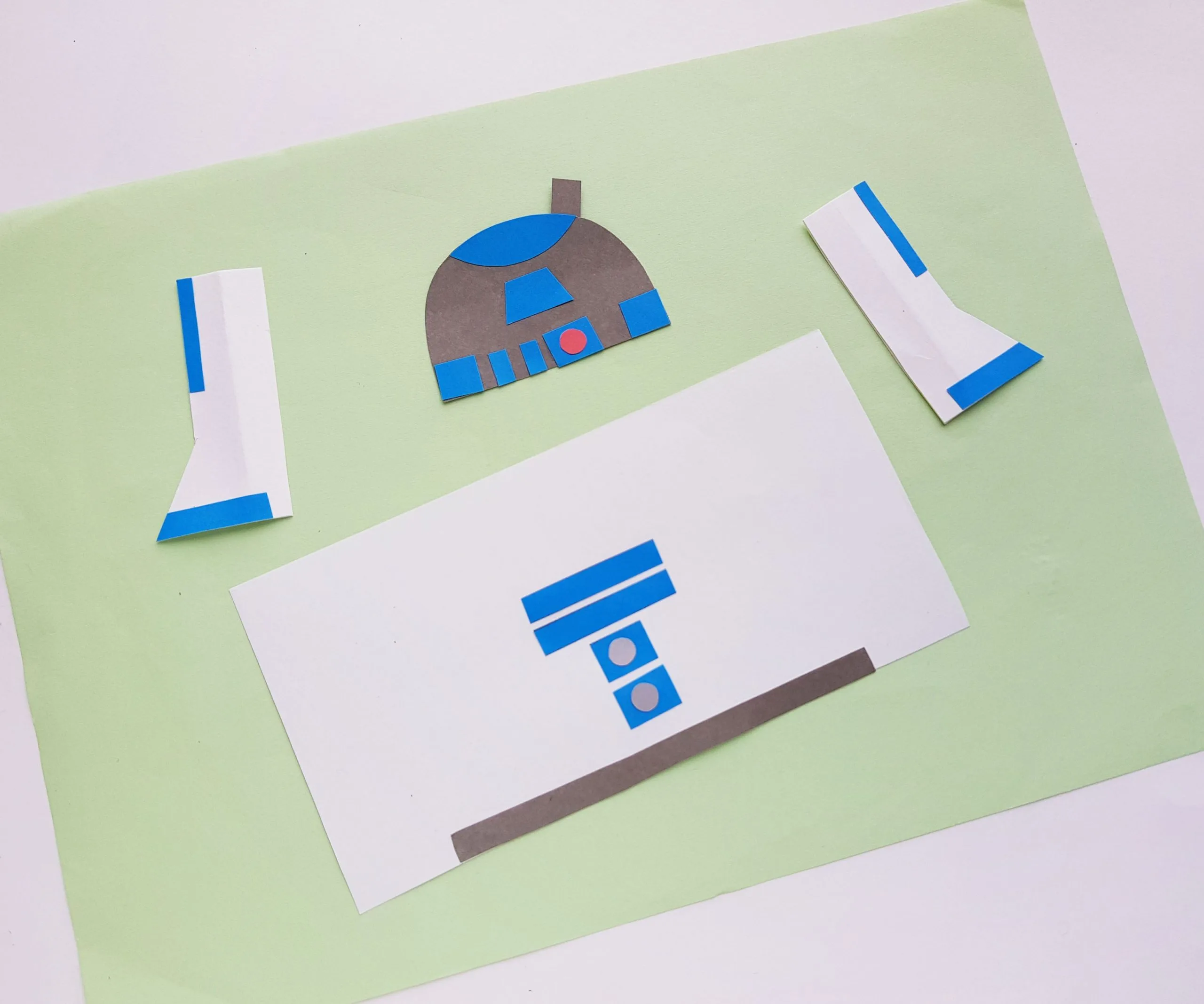 R2D2 Craft Process Step by Step