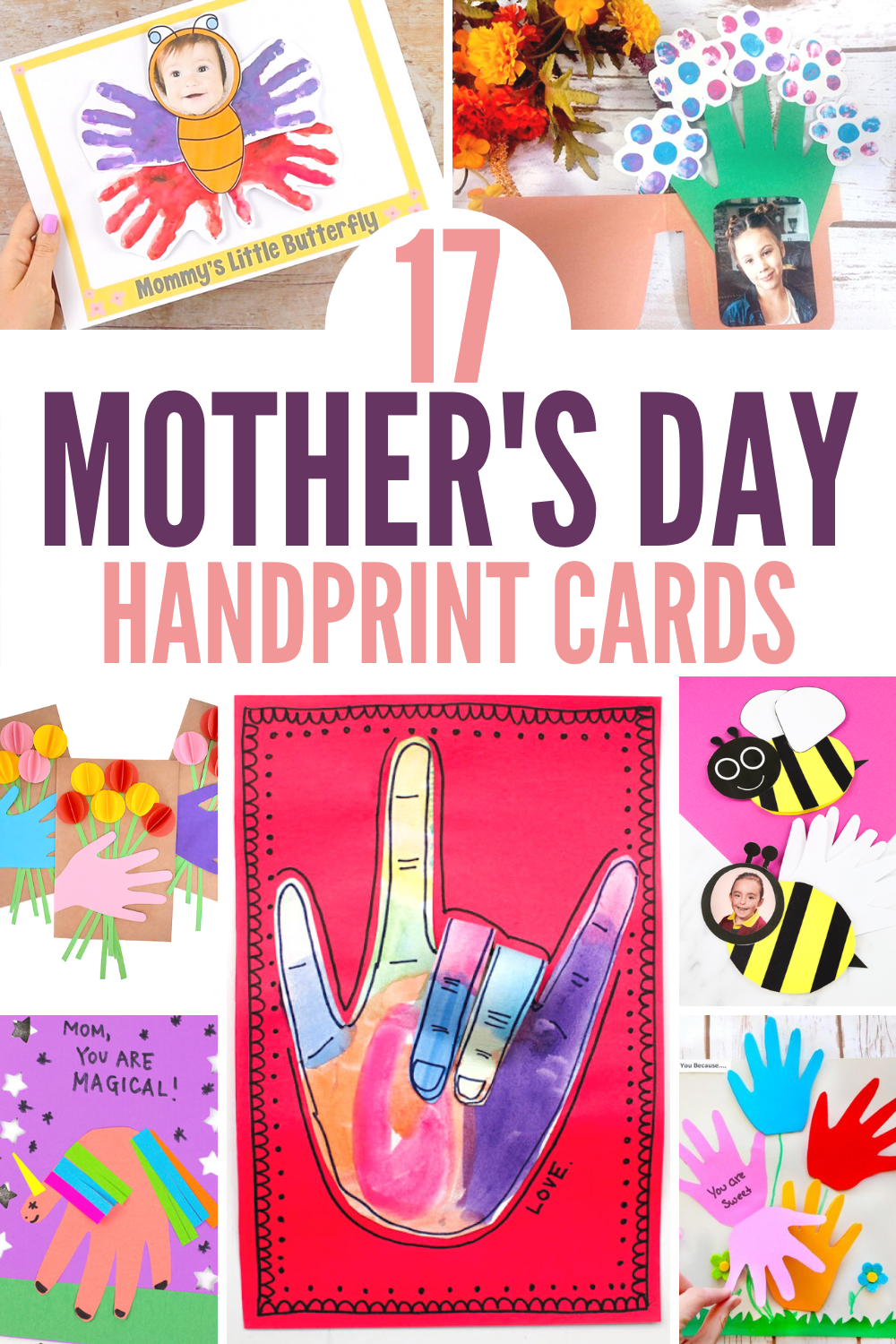 Mother's Day Handprint Cards