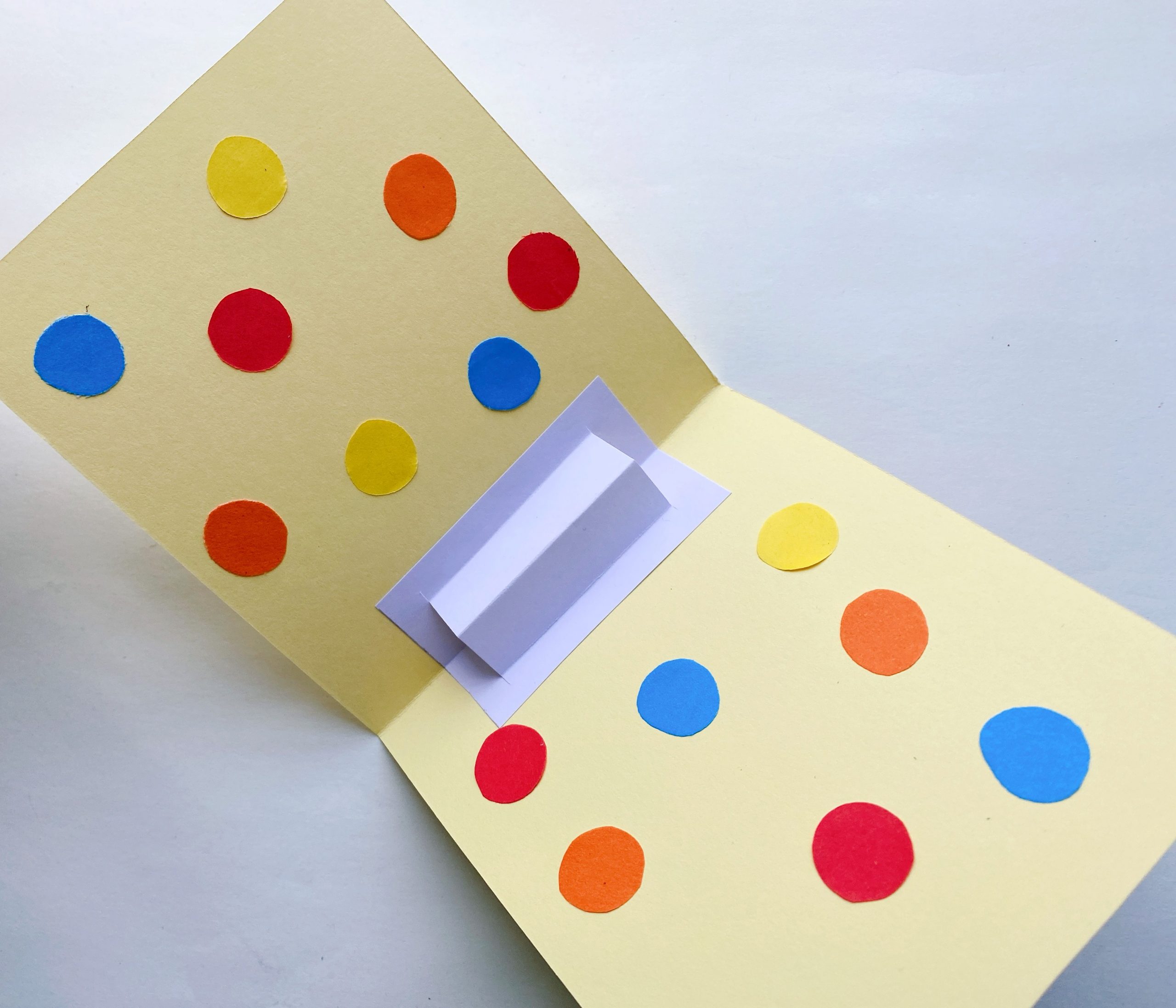 how to decorate Father's Day pop up card