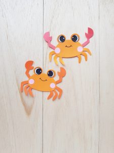 paper crab craft process