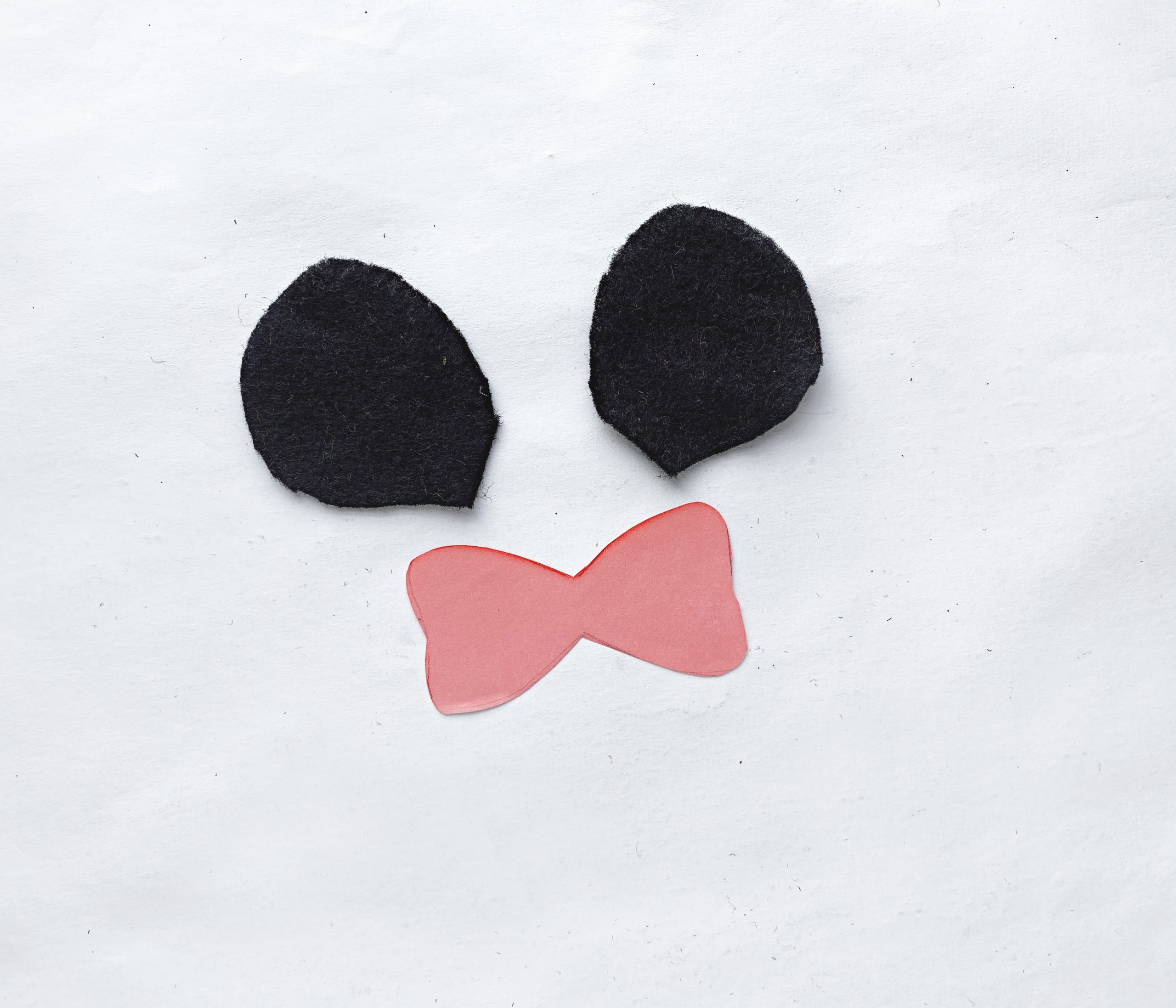 how to make Minnie mouse bow an ears
