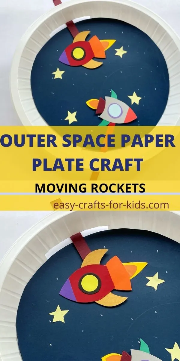 Outer Space Paper Plate Craft