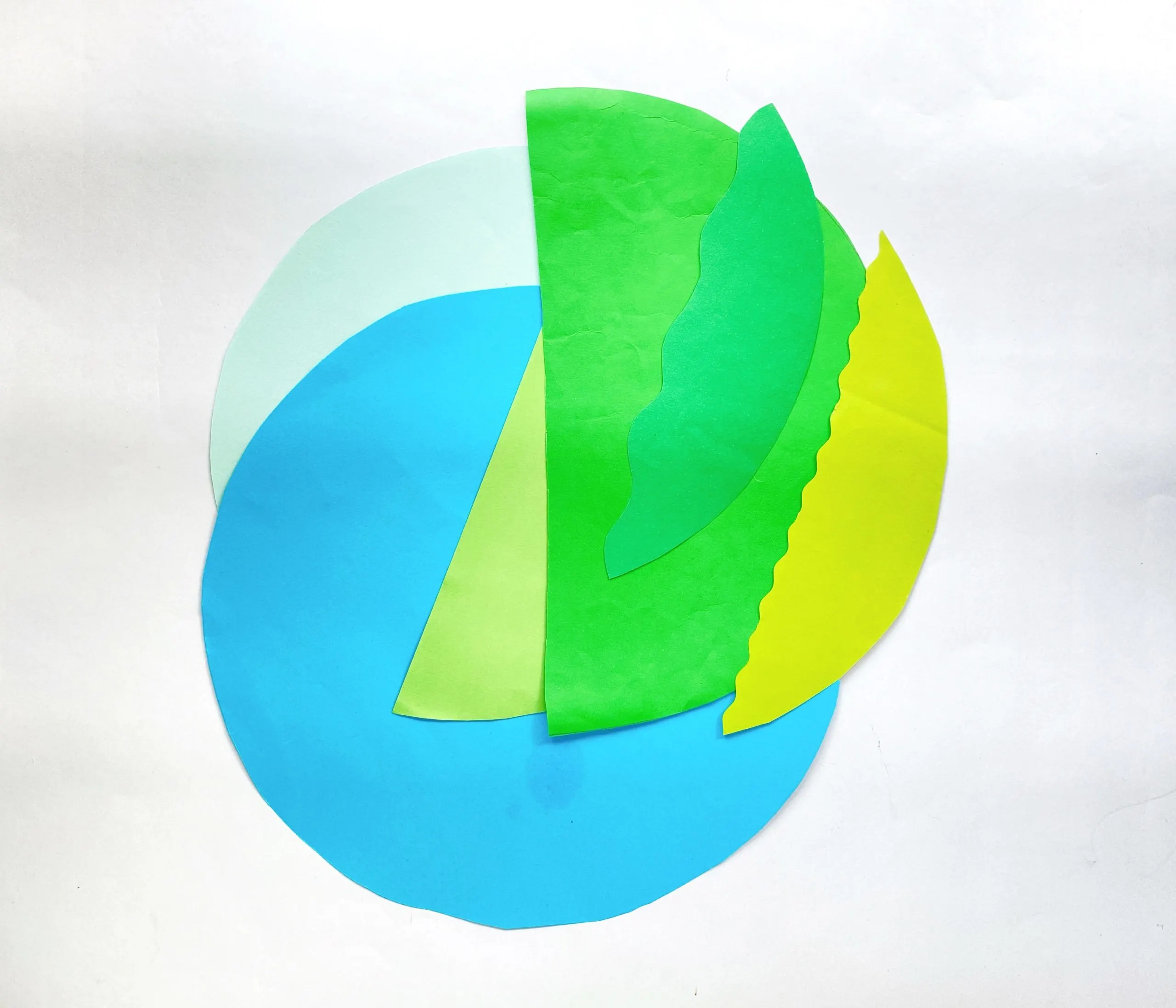 paper plate gardening craft step by step