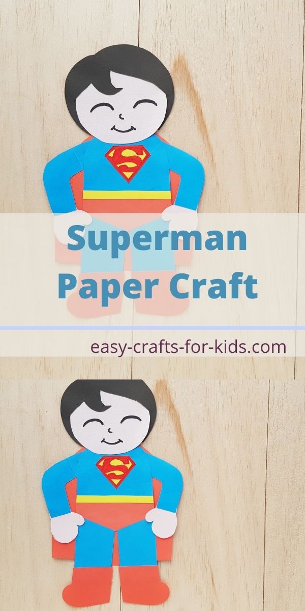 Superman Paper Craft