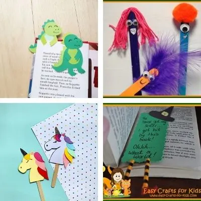easy bookmark crafts for kids
