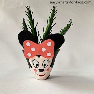 minnie clay pot craft