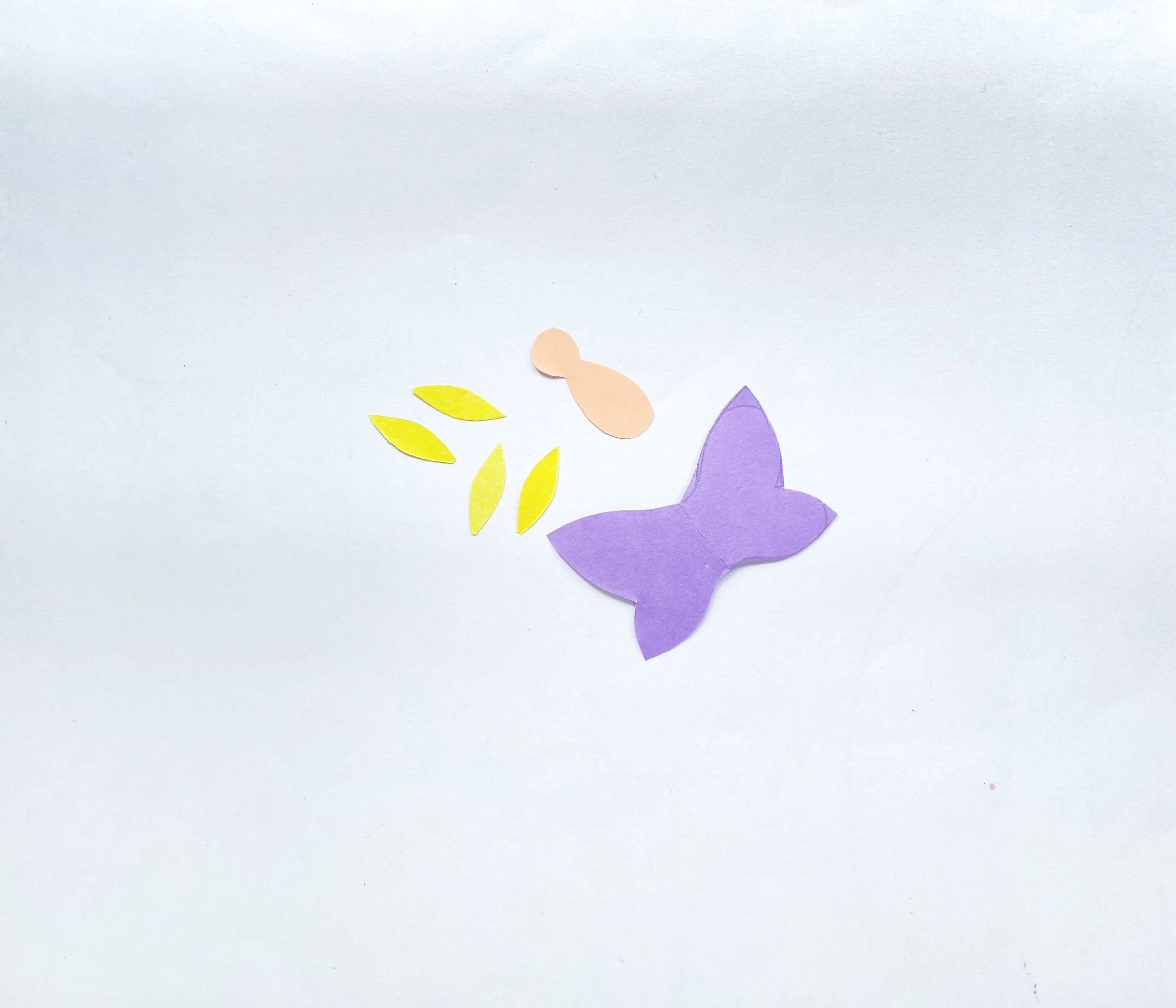 paper butterfly craft procedure