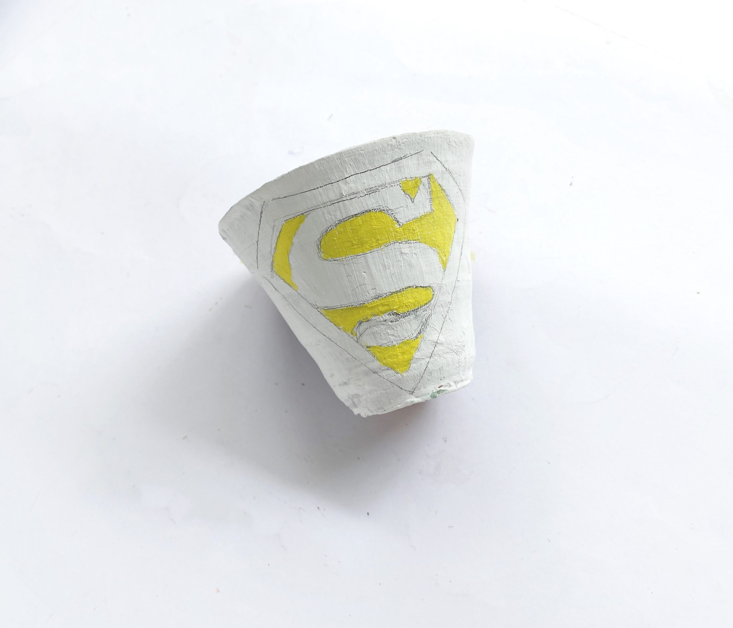 superman gardening craft for kids