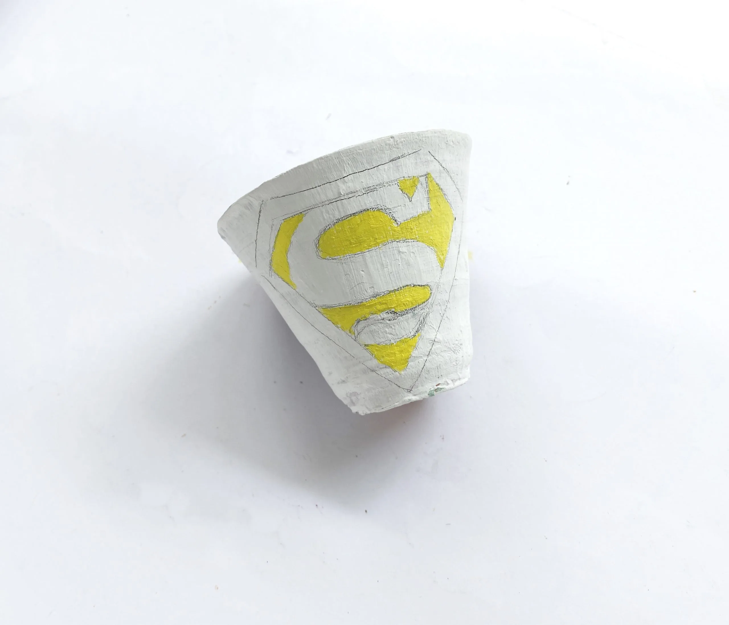 superman gardening craft for kids