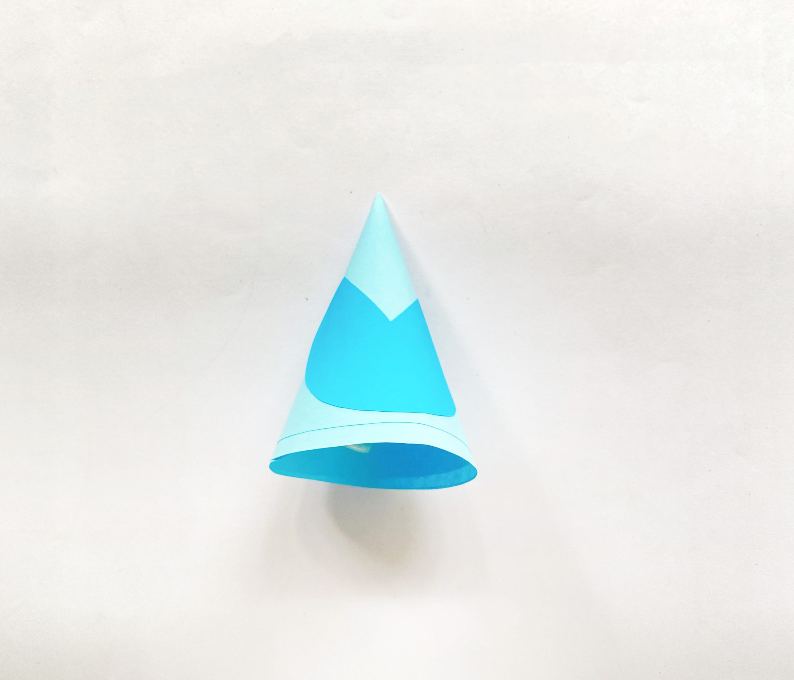 how to make cinderella paper cone craft