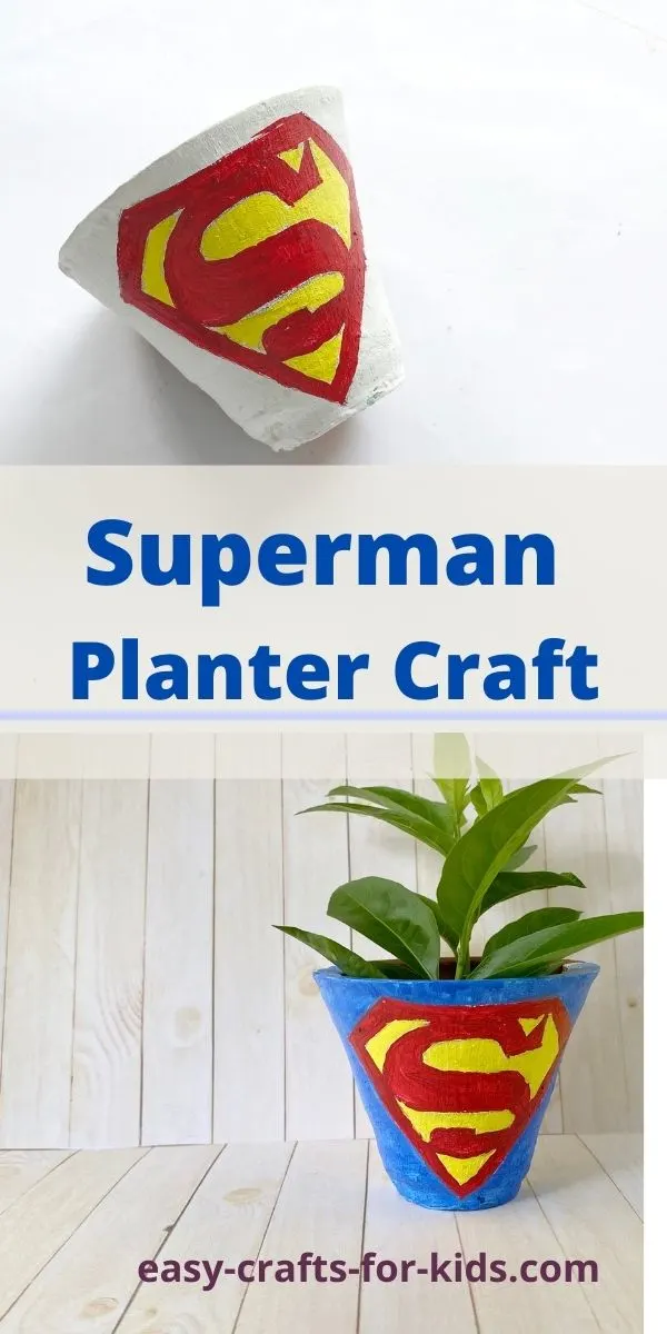 Superman Planter Craft