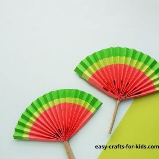 watermelon paper craft