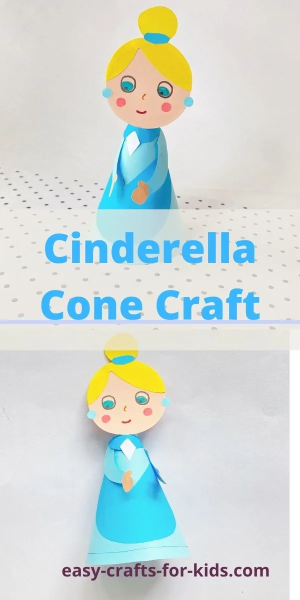Cinderella Paper Cone Craft
