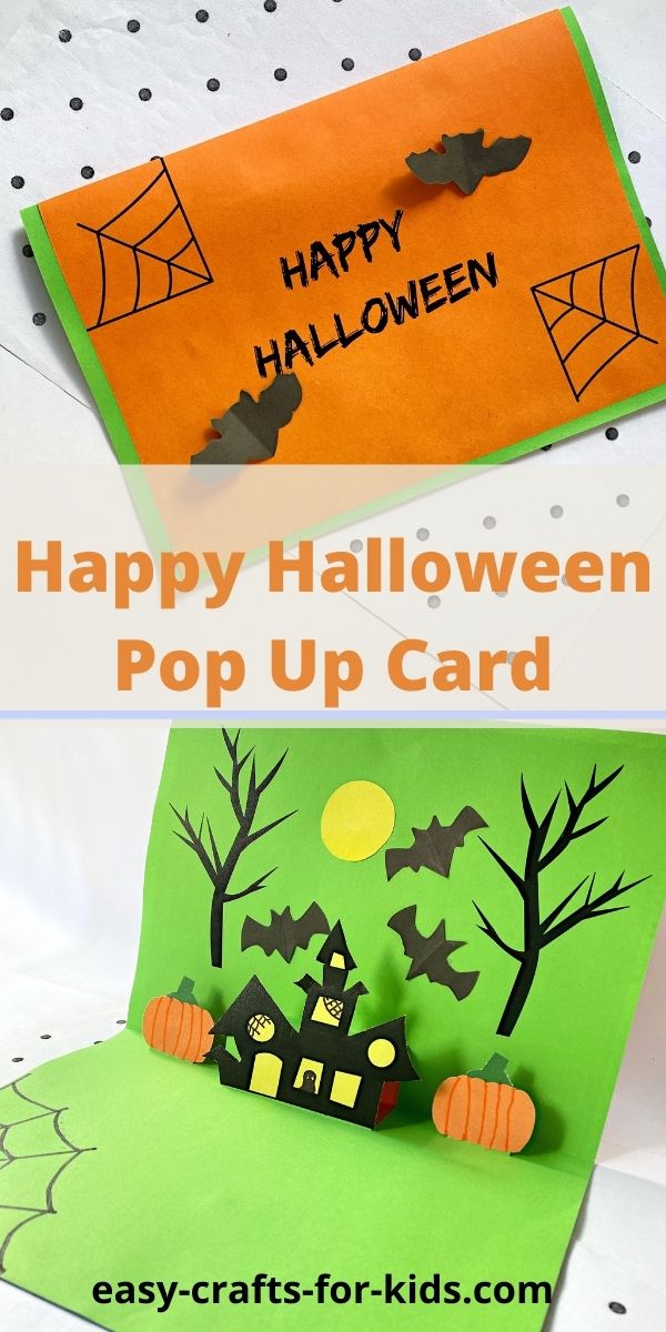 Happy Halloween Pop Up Card