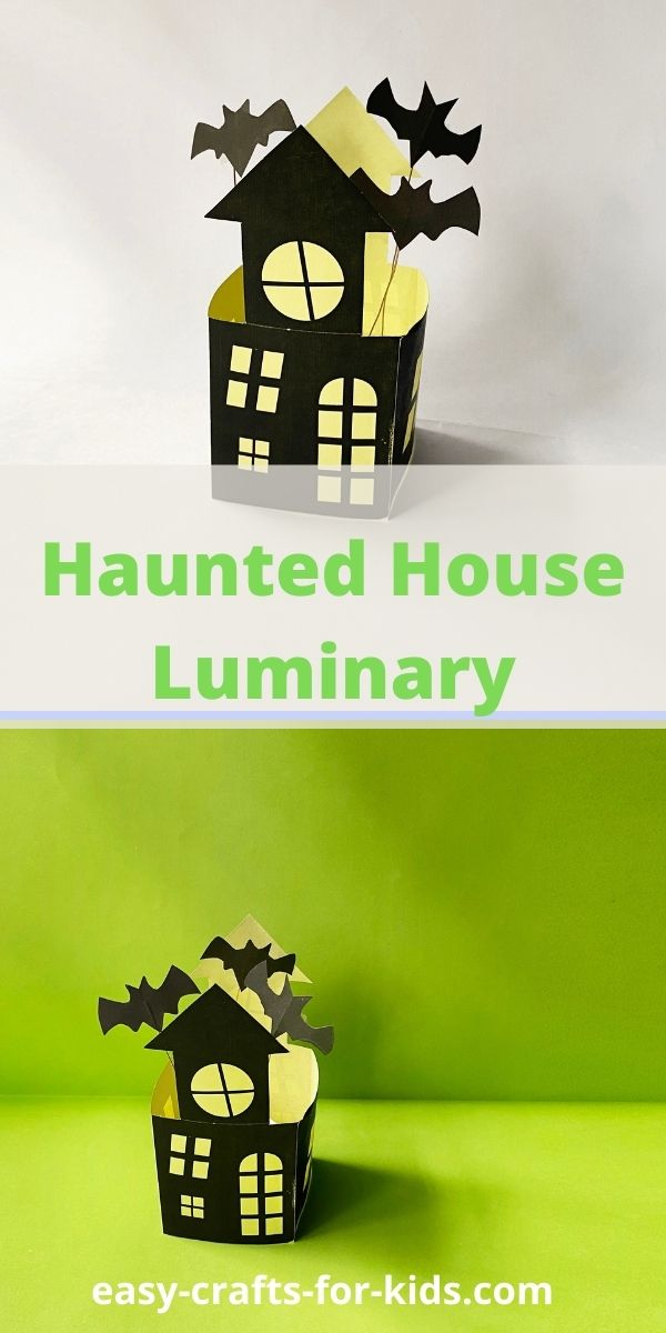 Haunted House Luminary