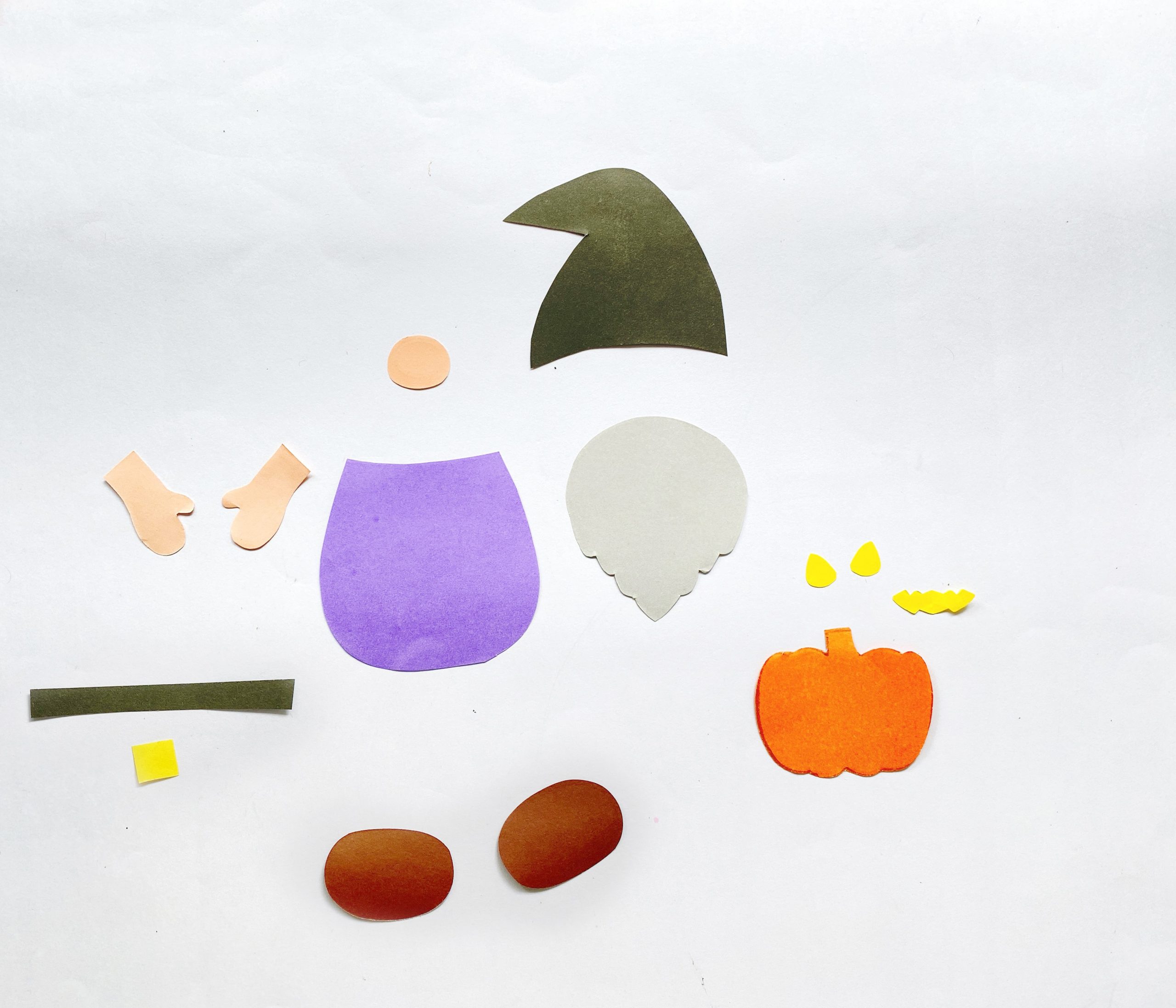 Halloween gnome craft supplies