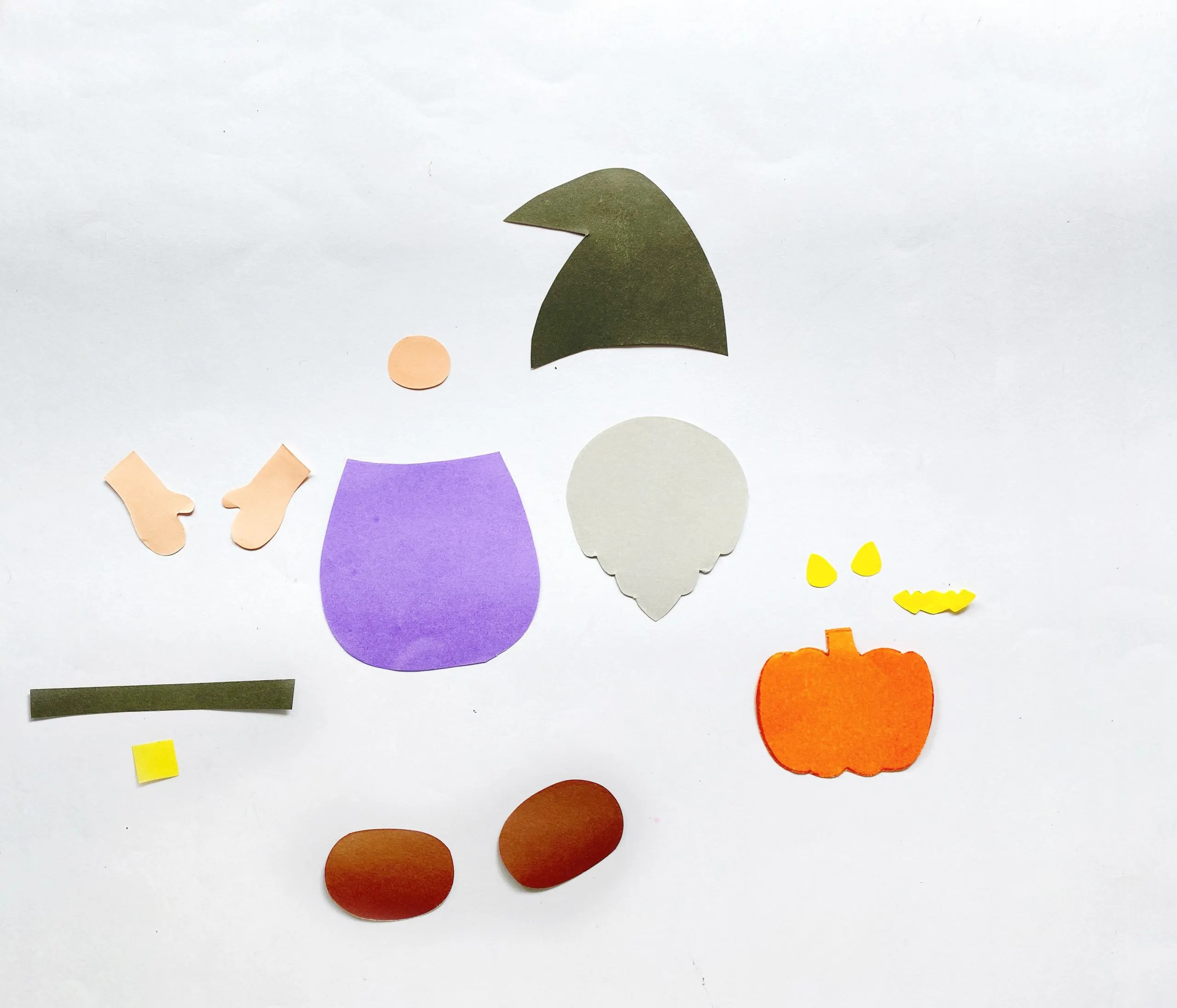 Halloween gnome craft supplies