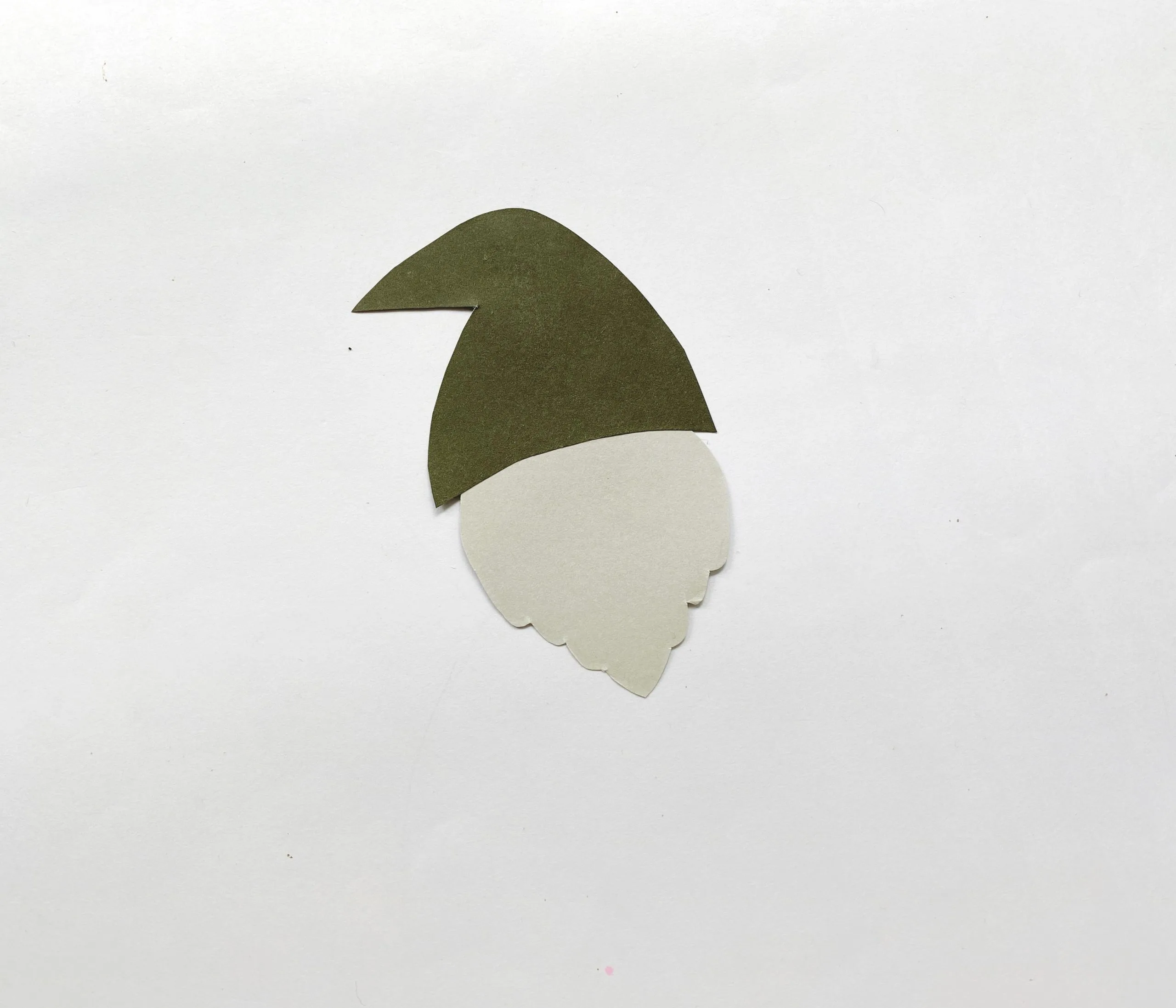how to make a paper gnome