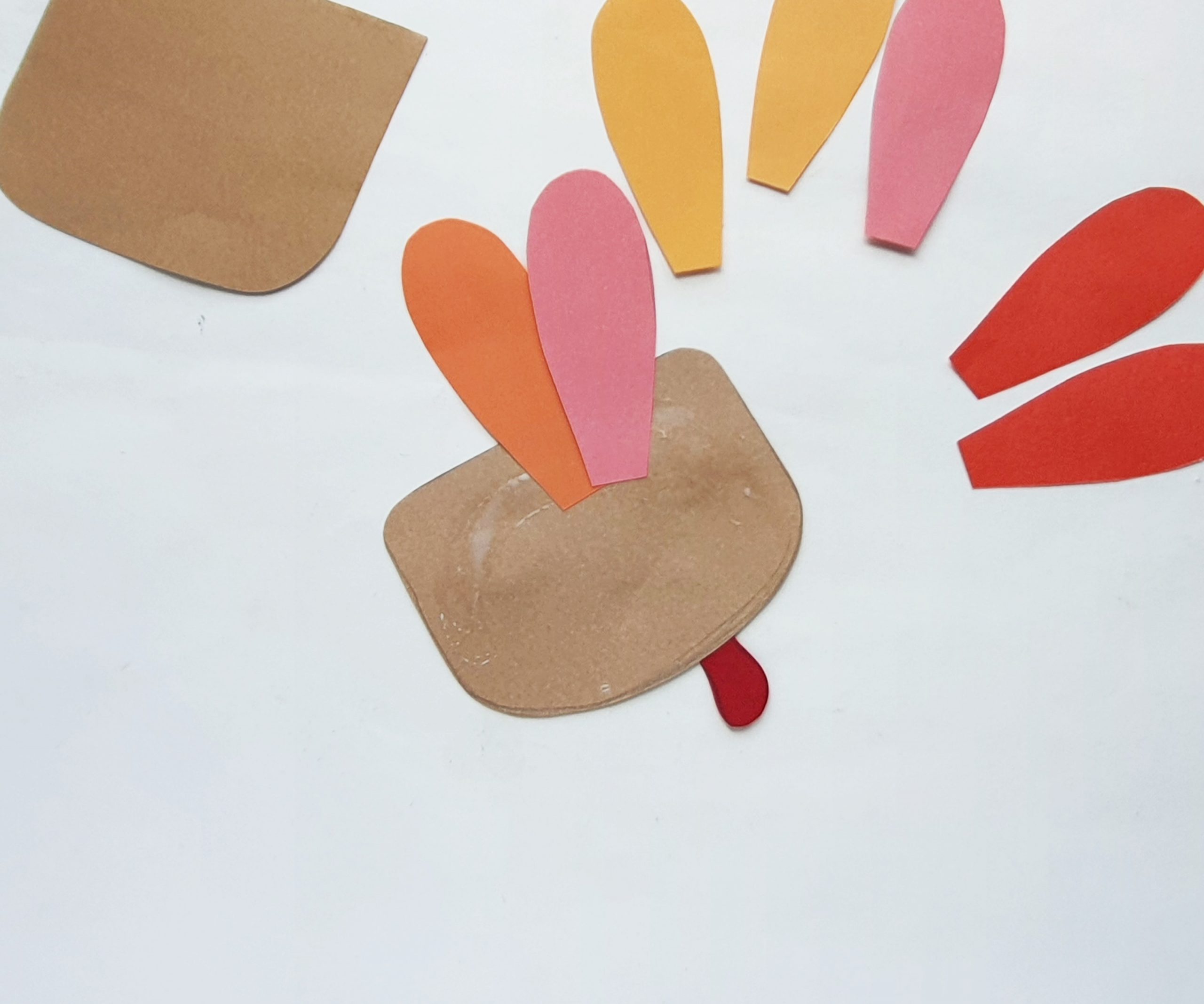 diy turkey paper bag puppet for kids