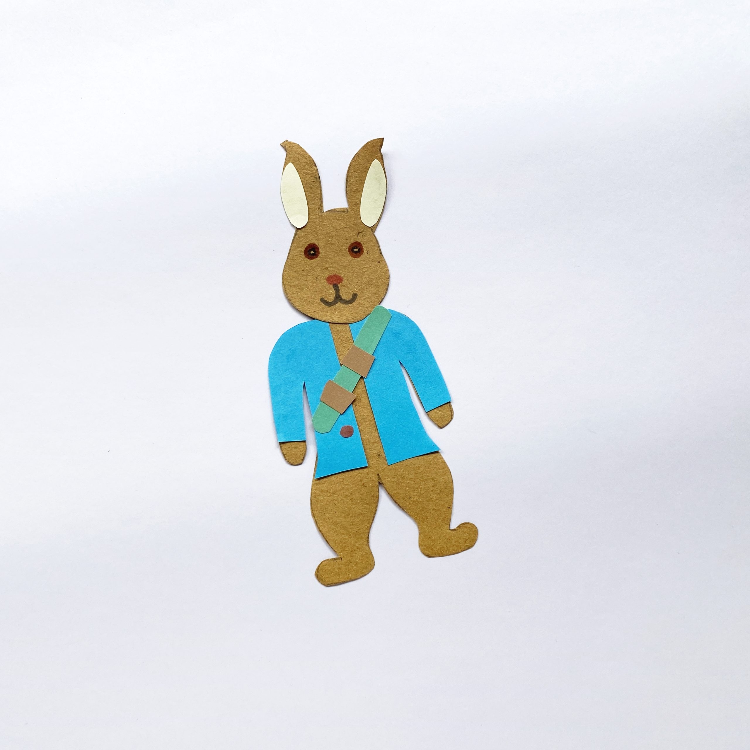 how to make a Peter Rabbit puppet