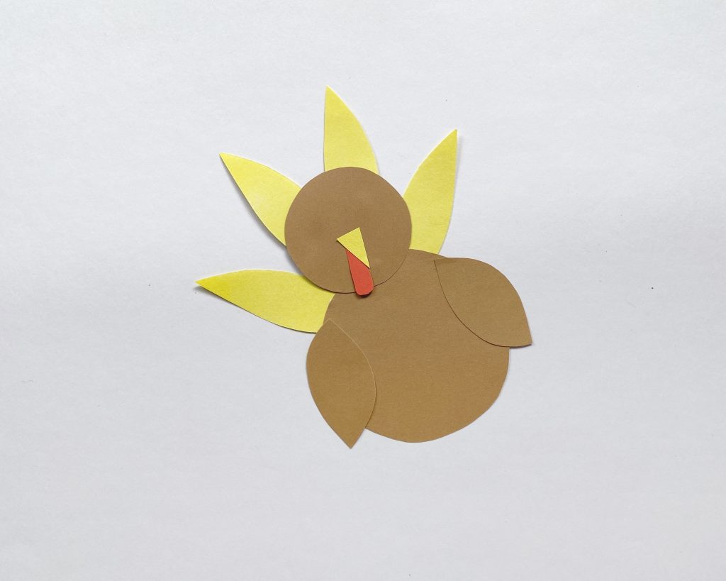 Thanksgiving Turkey Pop up Card for Kids