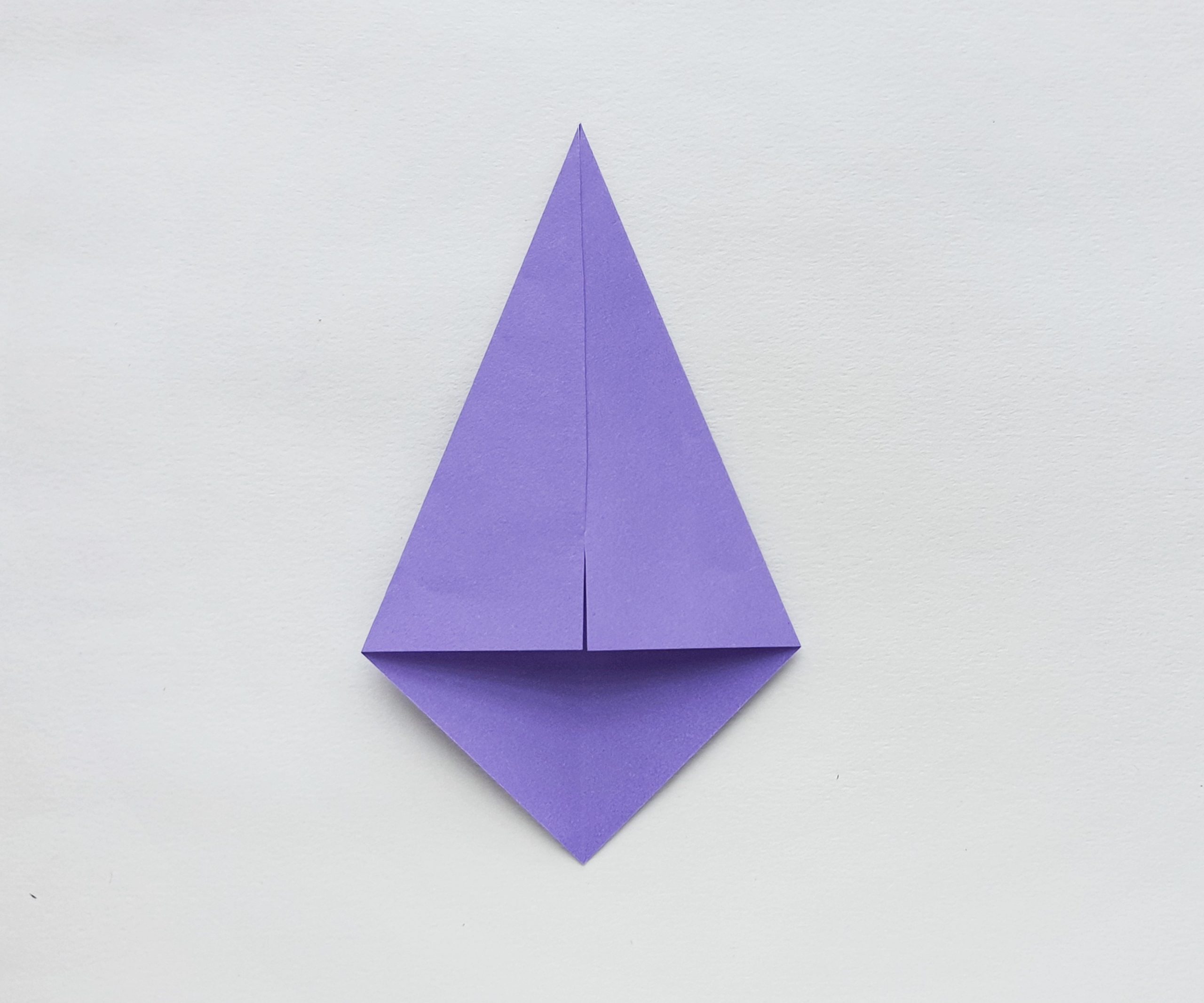 how to make a Halloween witch origami instructions