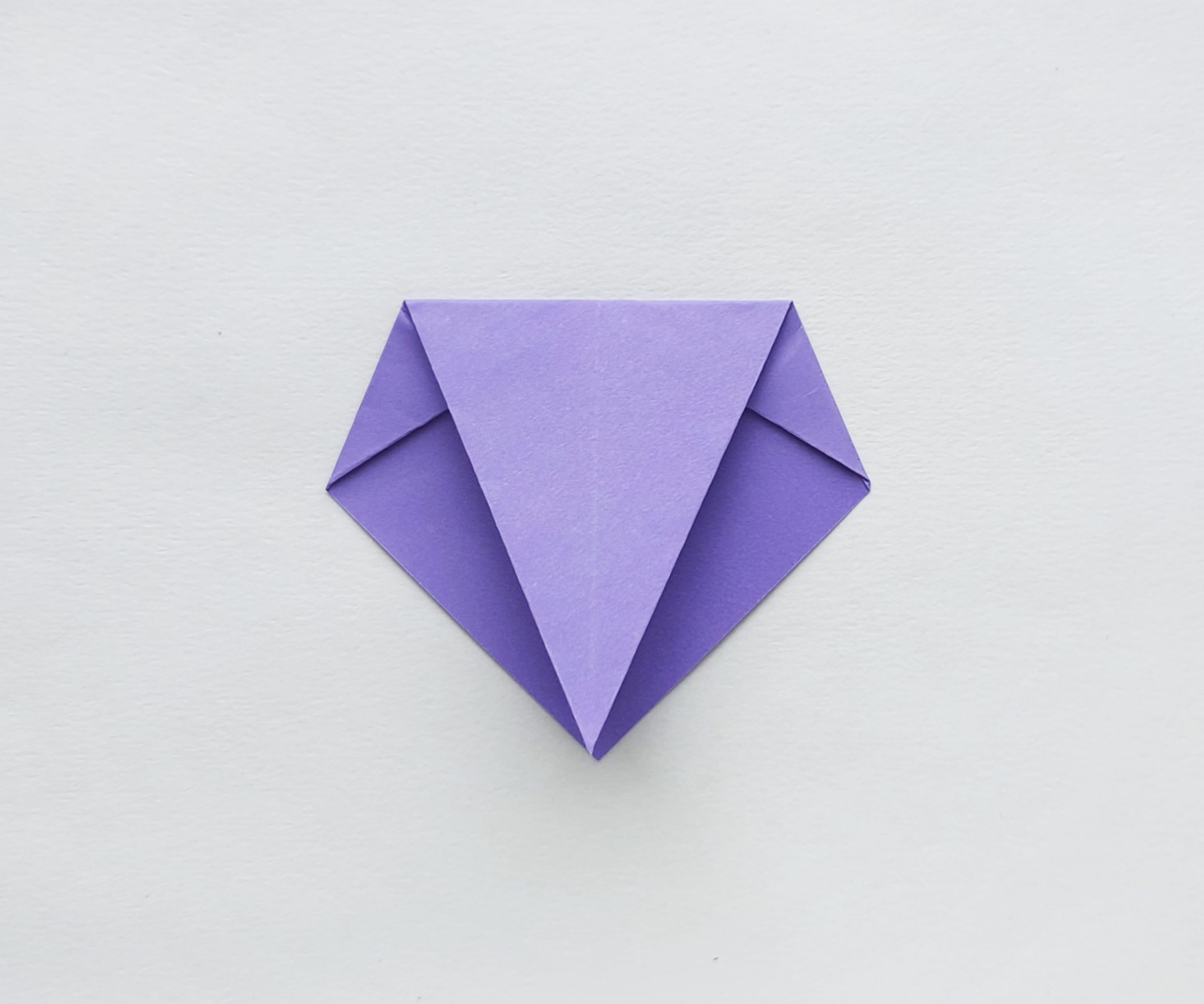 witch folded paper craft