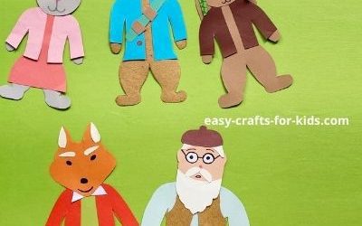 easy peter rabbit and friends puppets