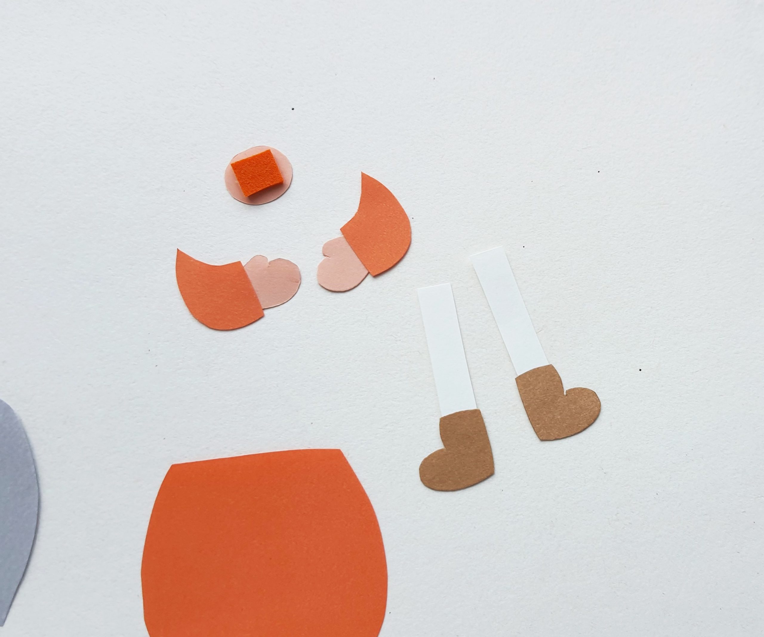 fall gnome bookmark craft step by step
