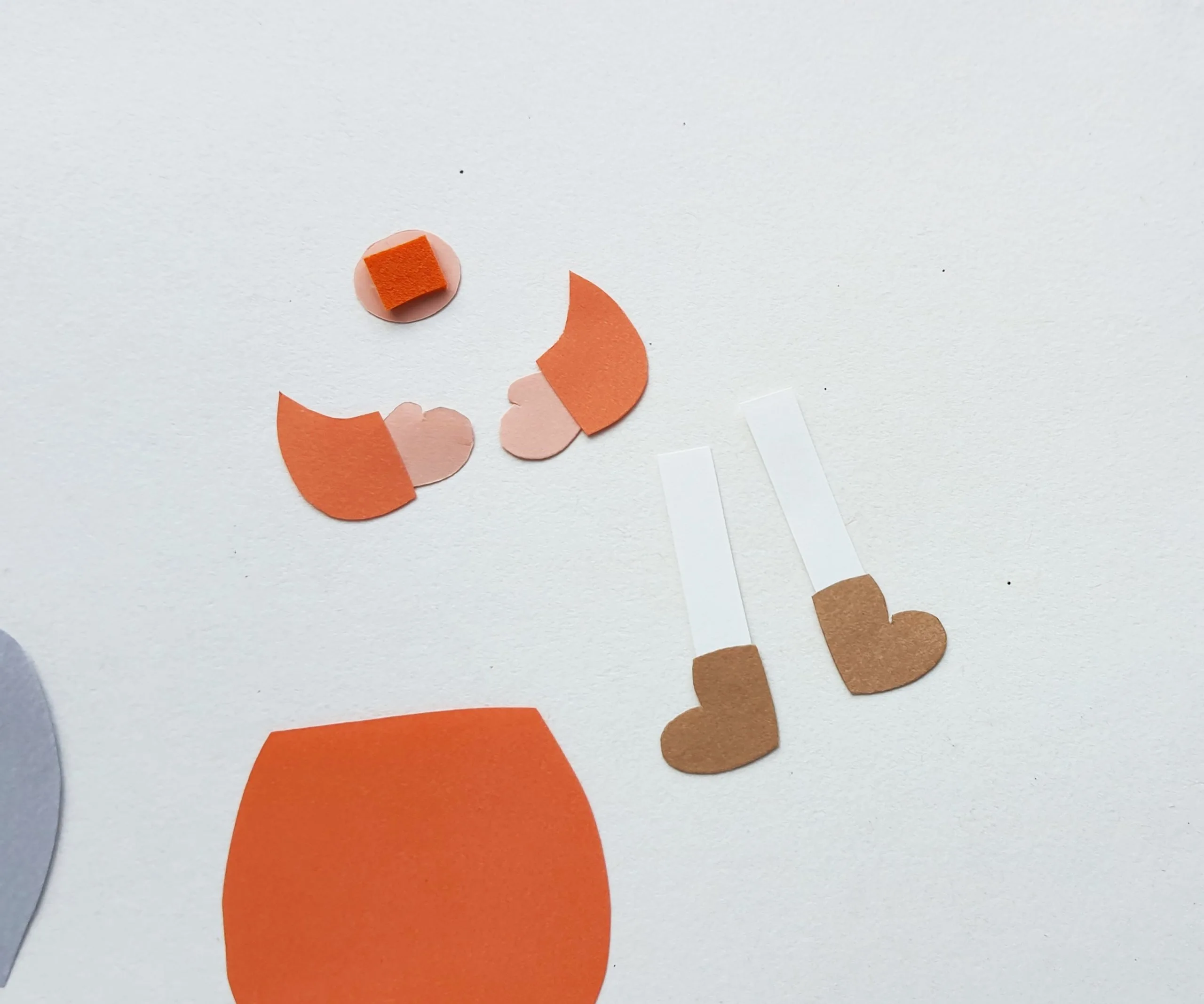 fall gnome bookmark craft step by step