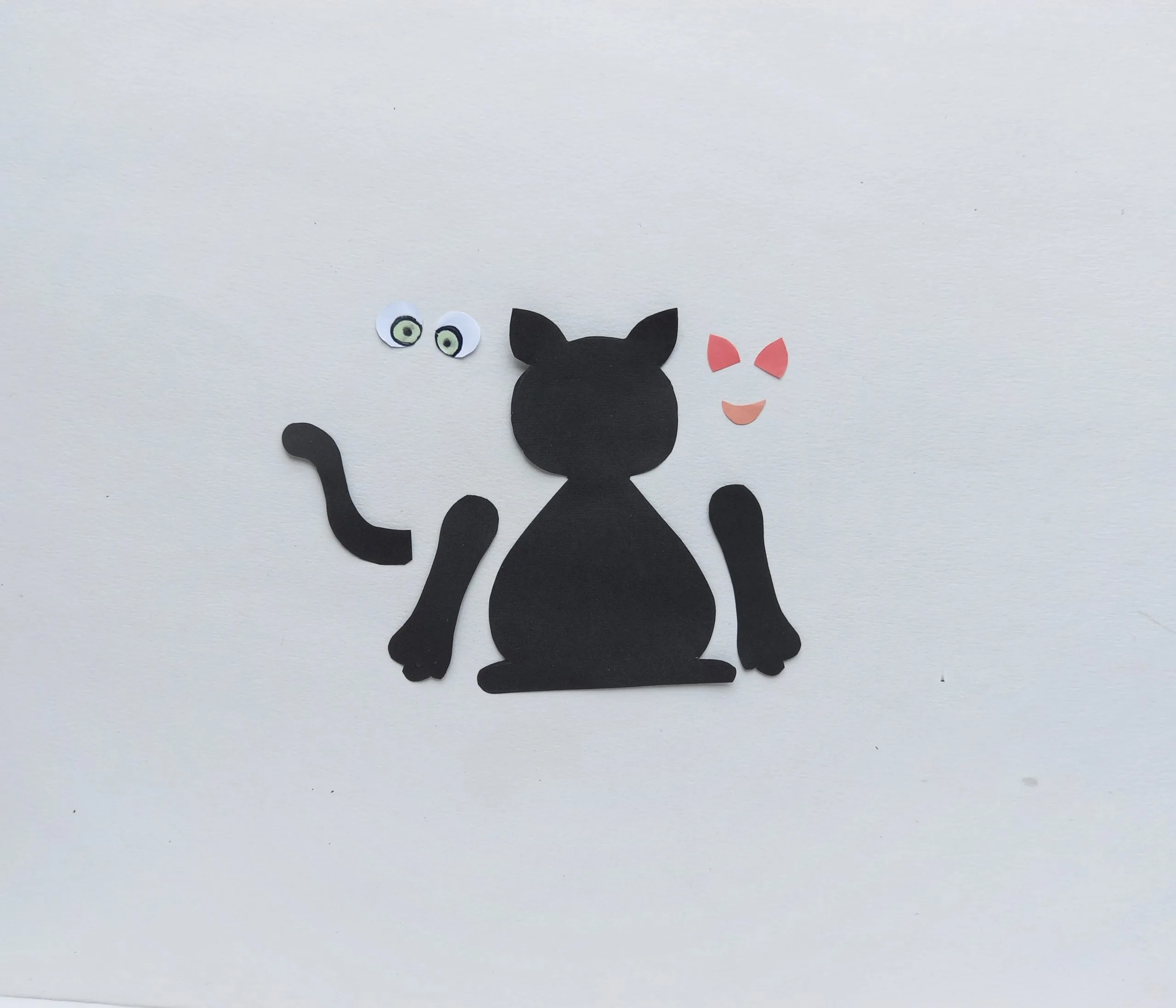 how to make a paper plate cat witch