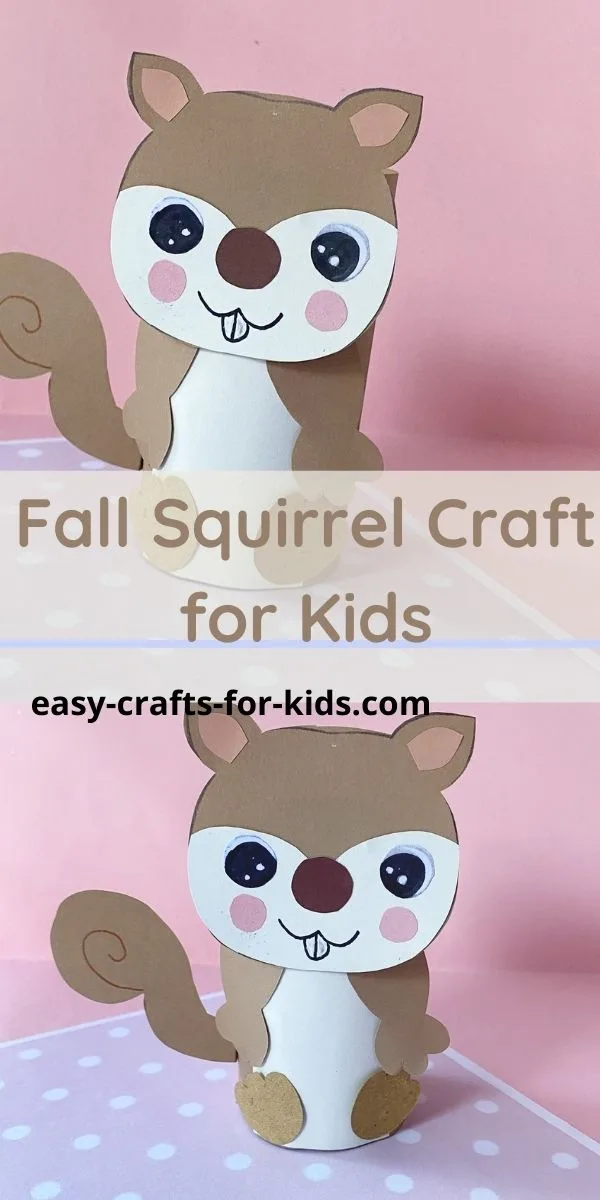 Toilet Paper Roll Squirrel Craft