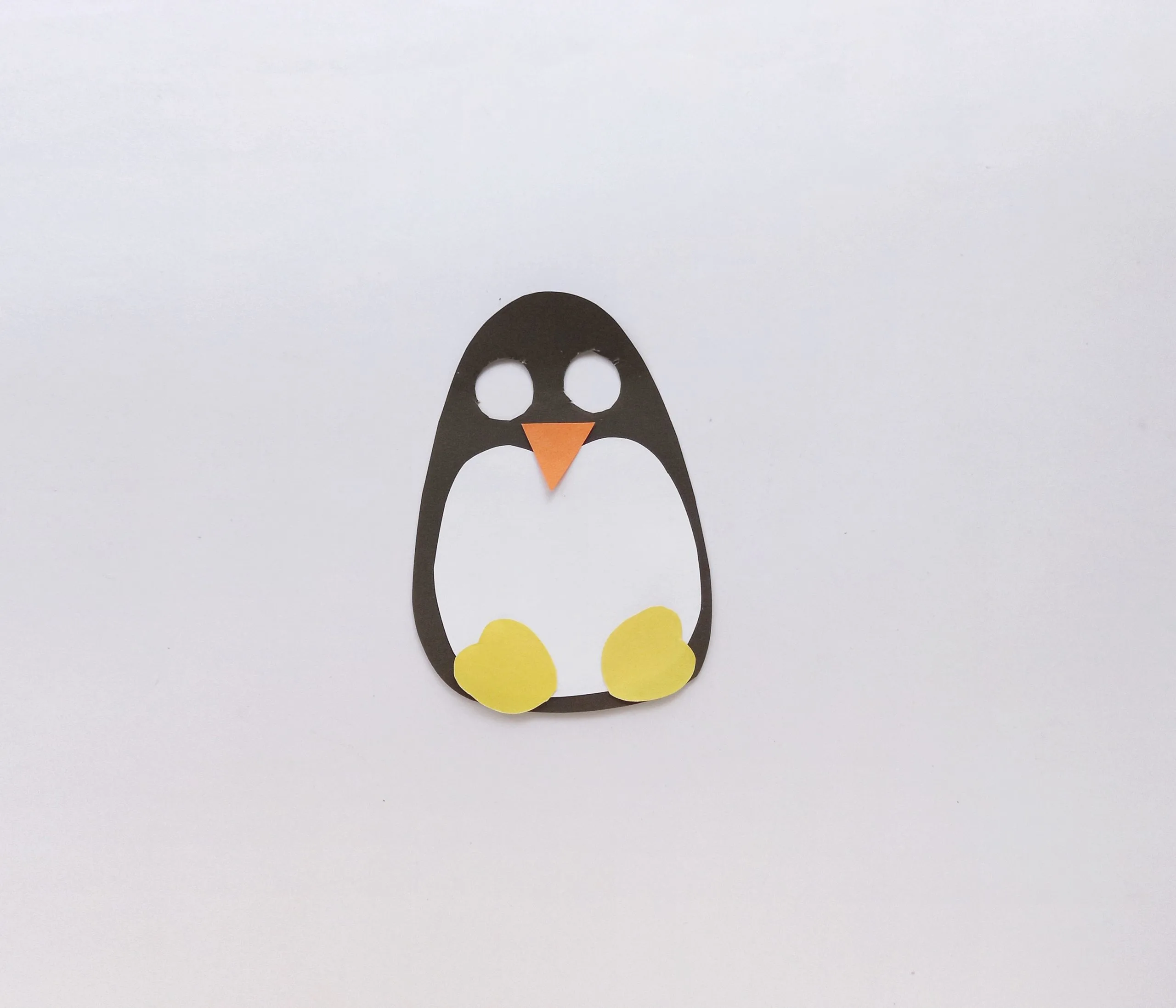 how to make a paper penguin