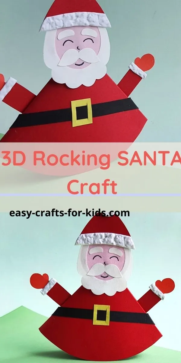 3d rocking santa craft