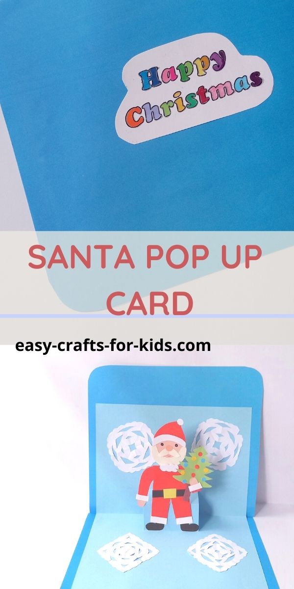 Cute Santa Pop Up Card Craft