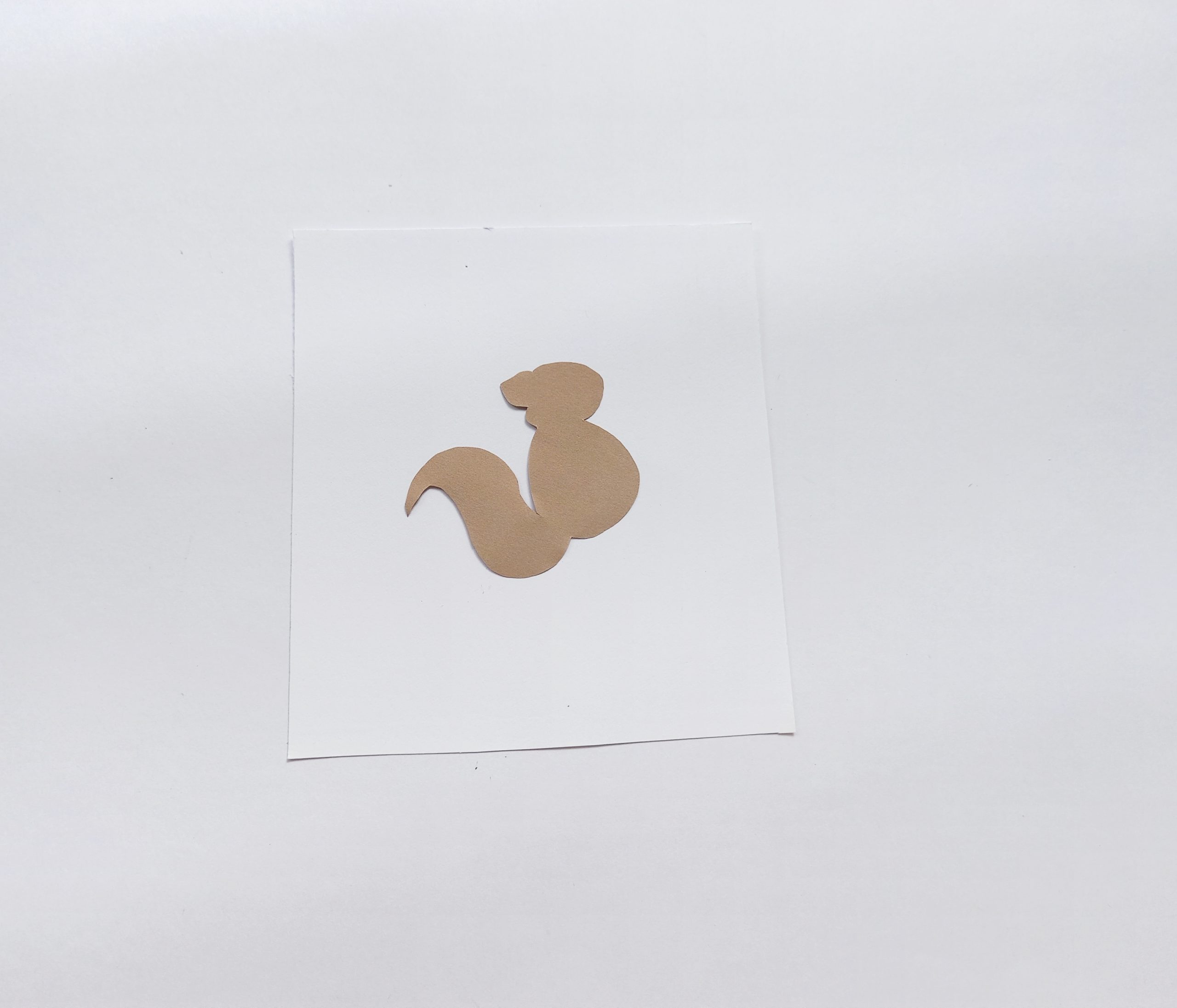 easy quilled squirrel pattern