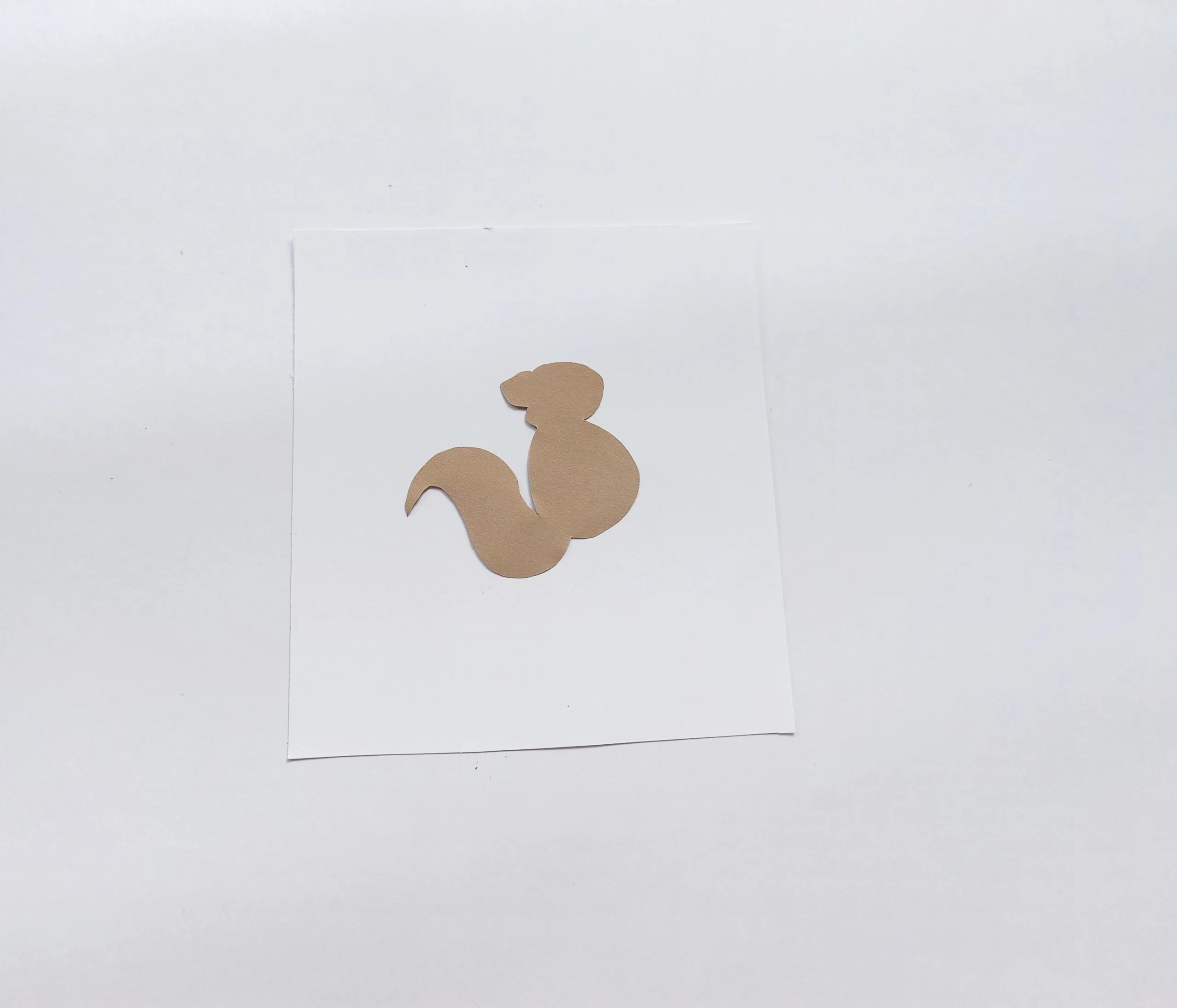 easy quilled squirrel pattern